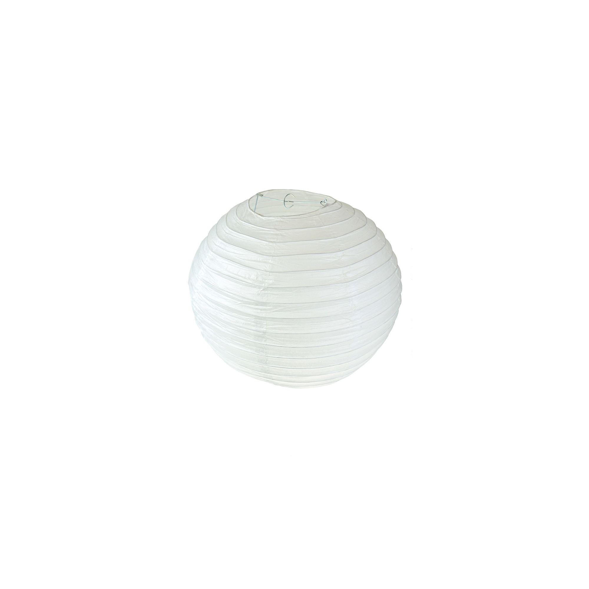 Lampion organza 35cm fehér