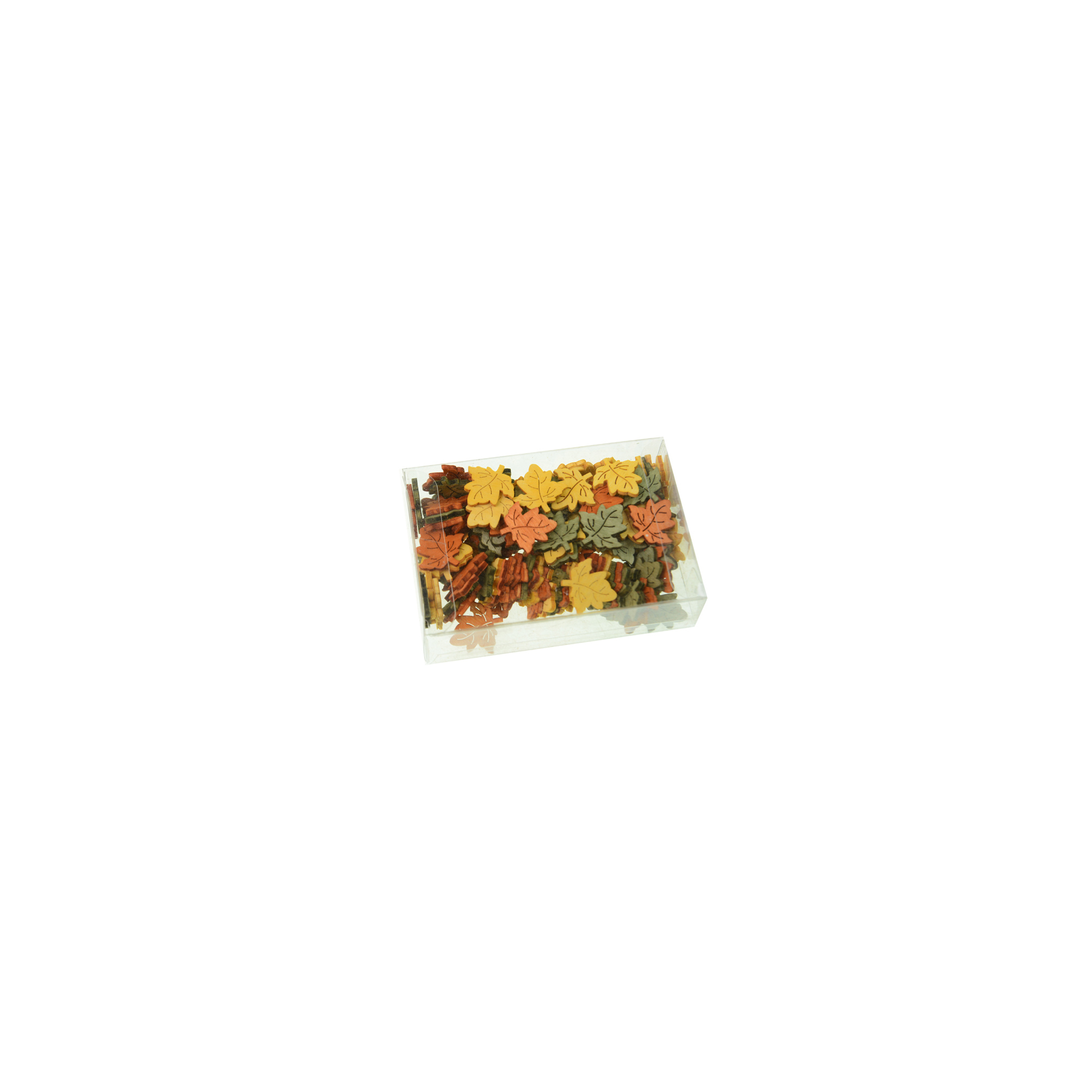 Levél fa 2,5cm s/30 mix őszi