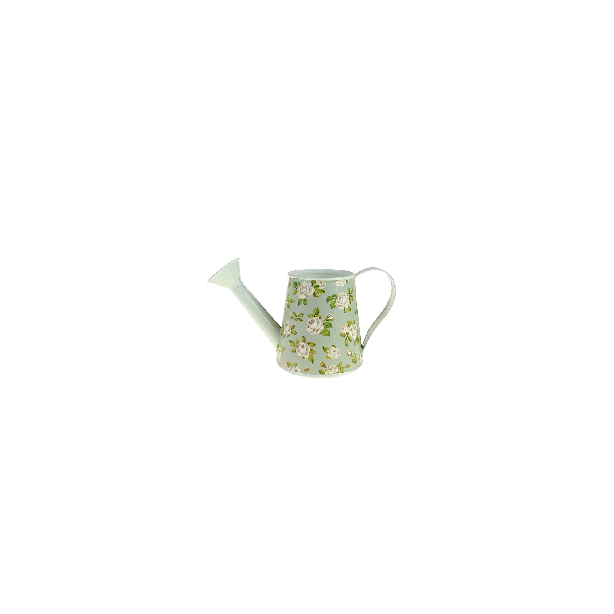Locsolókanna cink apró virágmintás 10*10cm