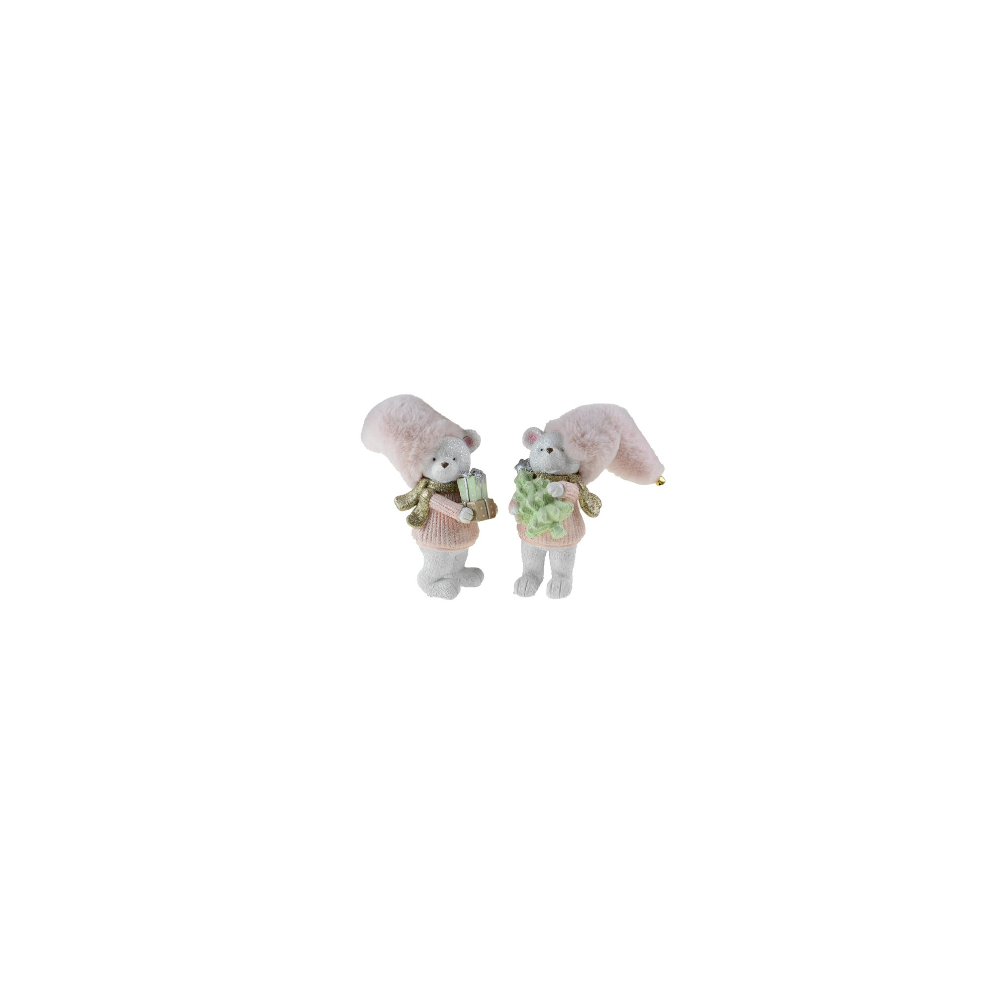 Figura maci poly 15cm 2féle rózsaszín