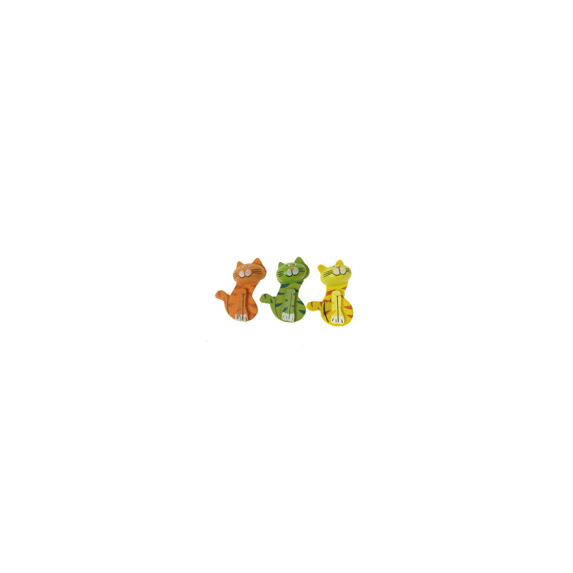 Figura macska 4cm s/12 több szín