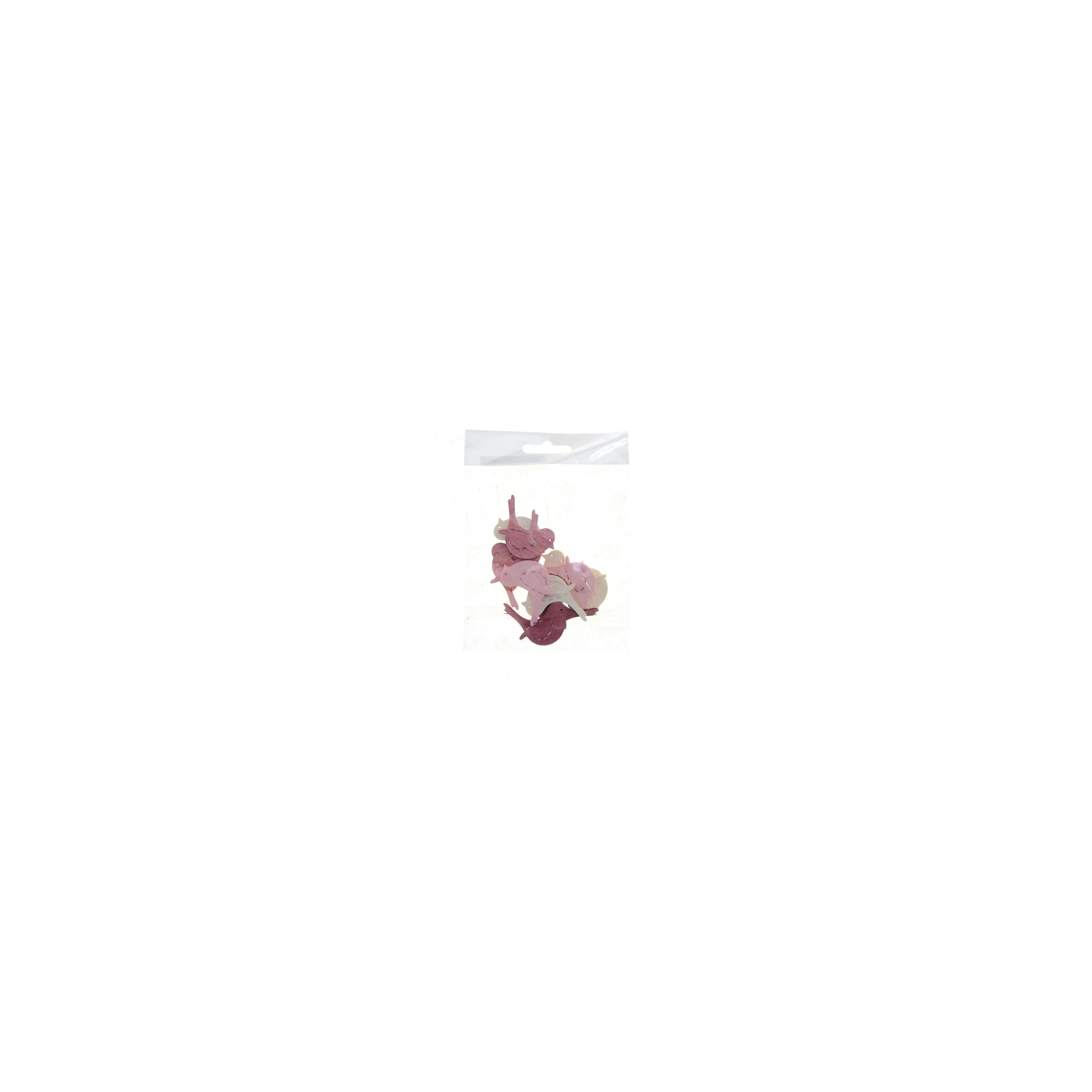 Madár fa 4cm s/12 lila mix