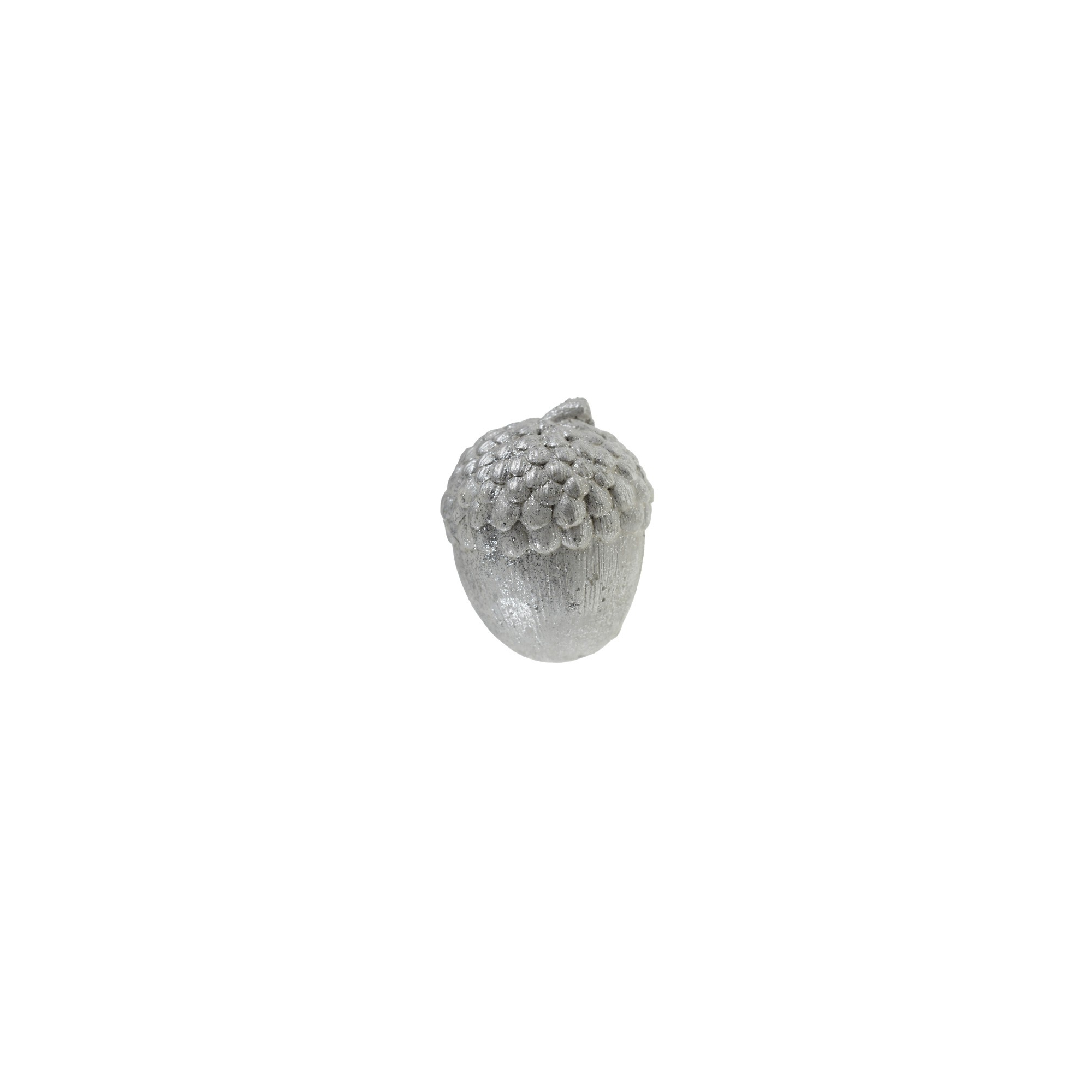 Makk kerámia 8*6.5*H6cm ezüst