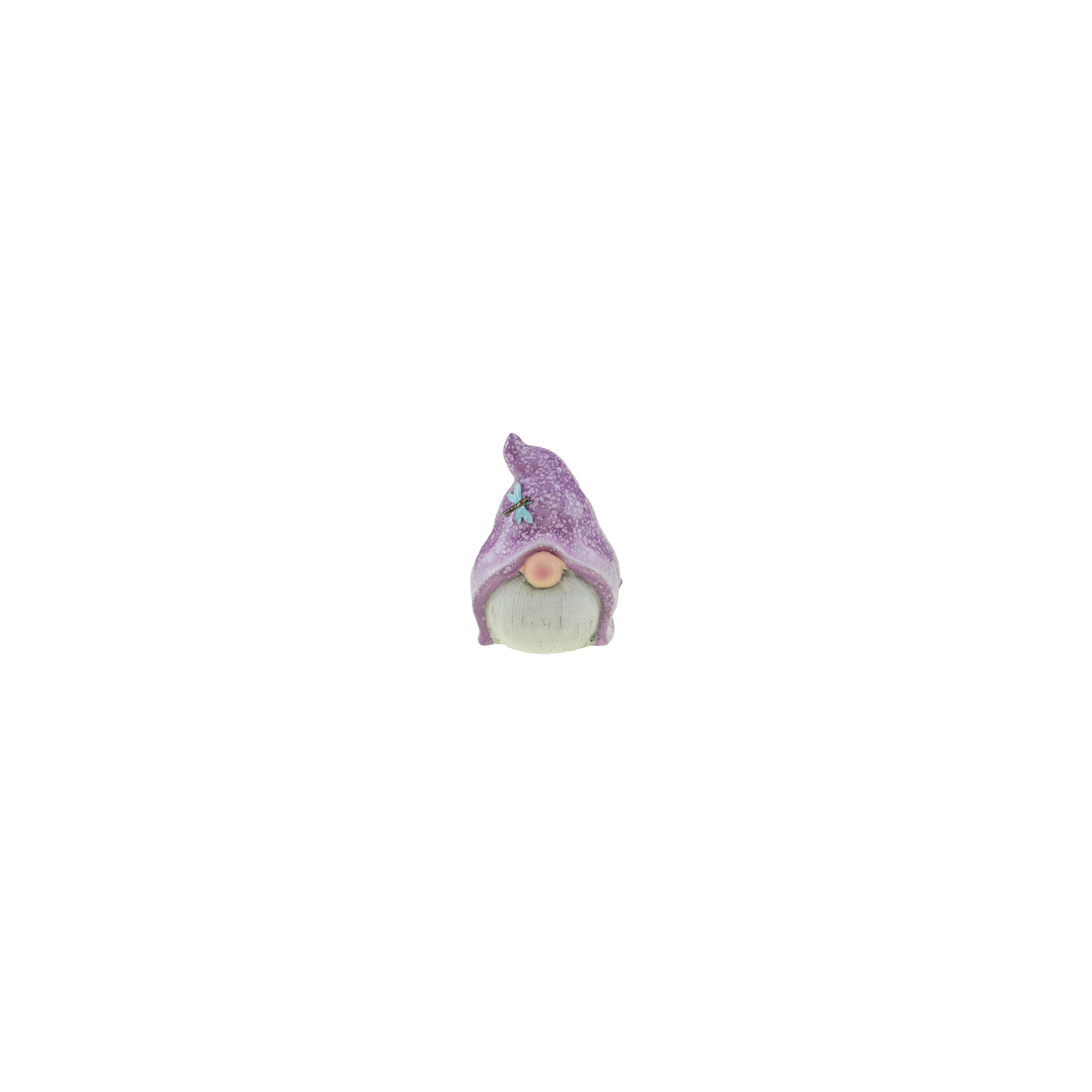 Figura manó kerámia 12,5*9,5cm lila