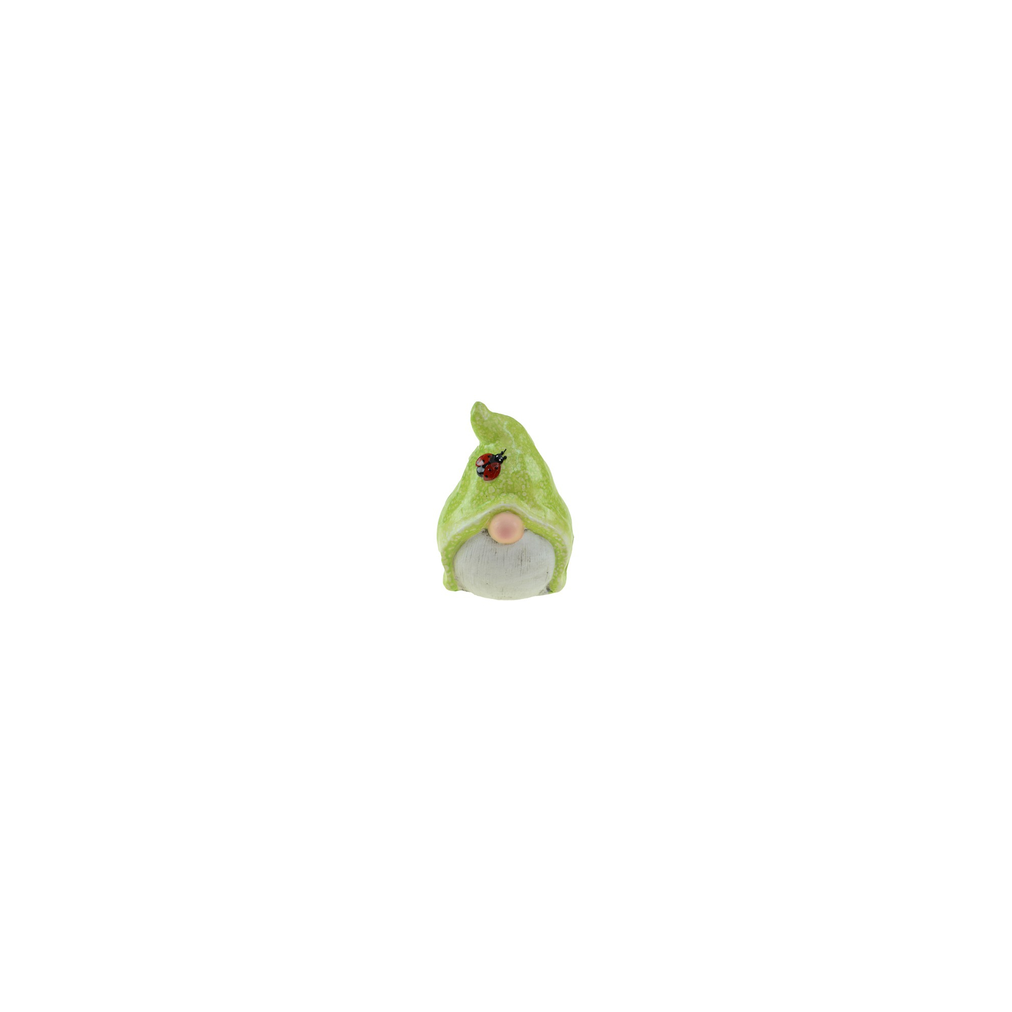 Figura manó kerámia 12,5*9,5cm zöld