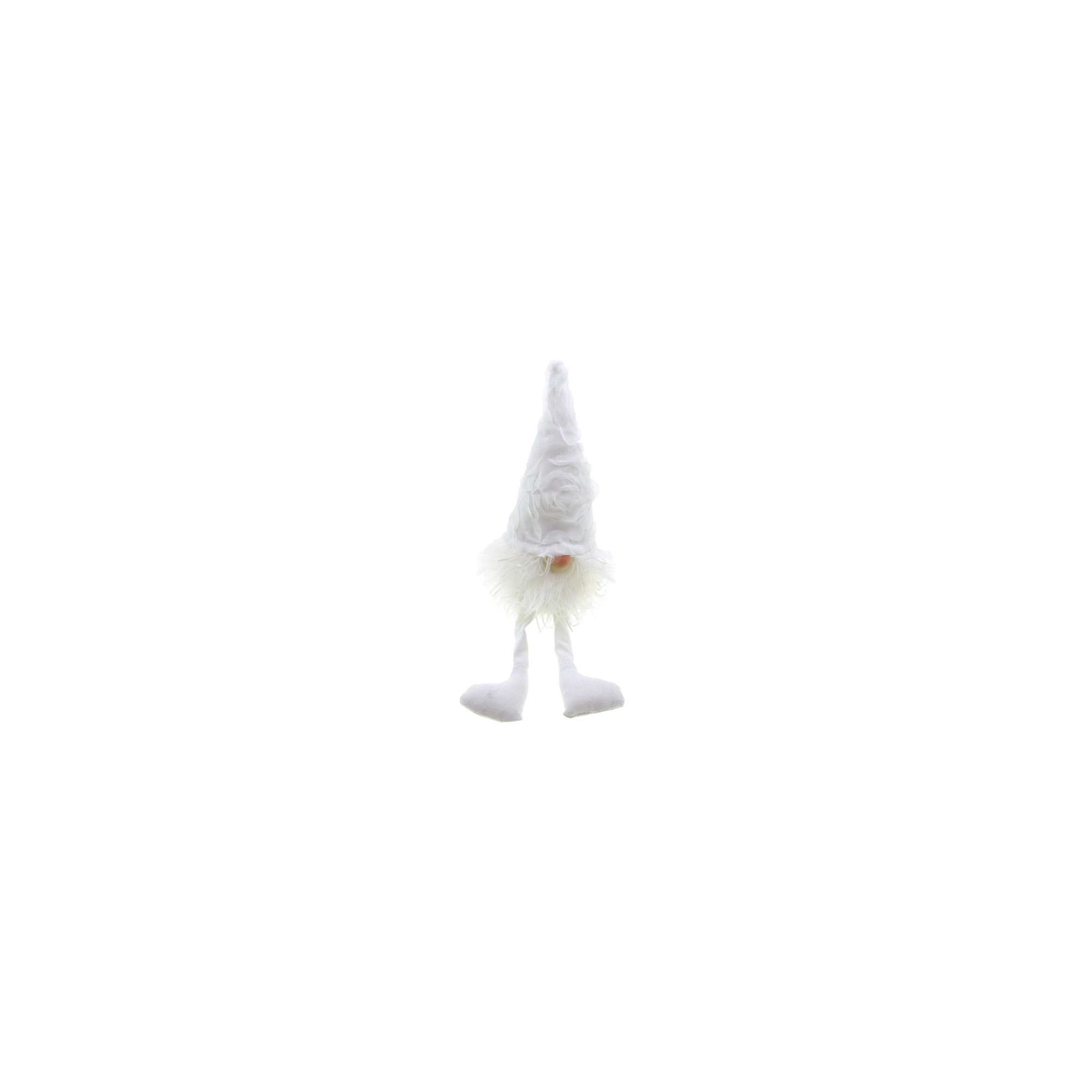 Manó textil 26cm fehér