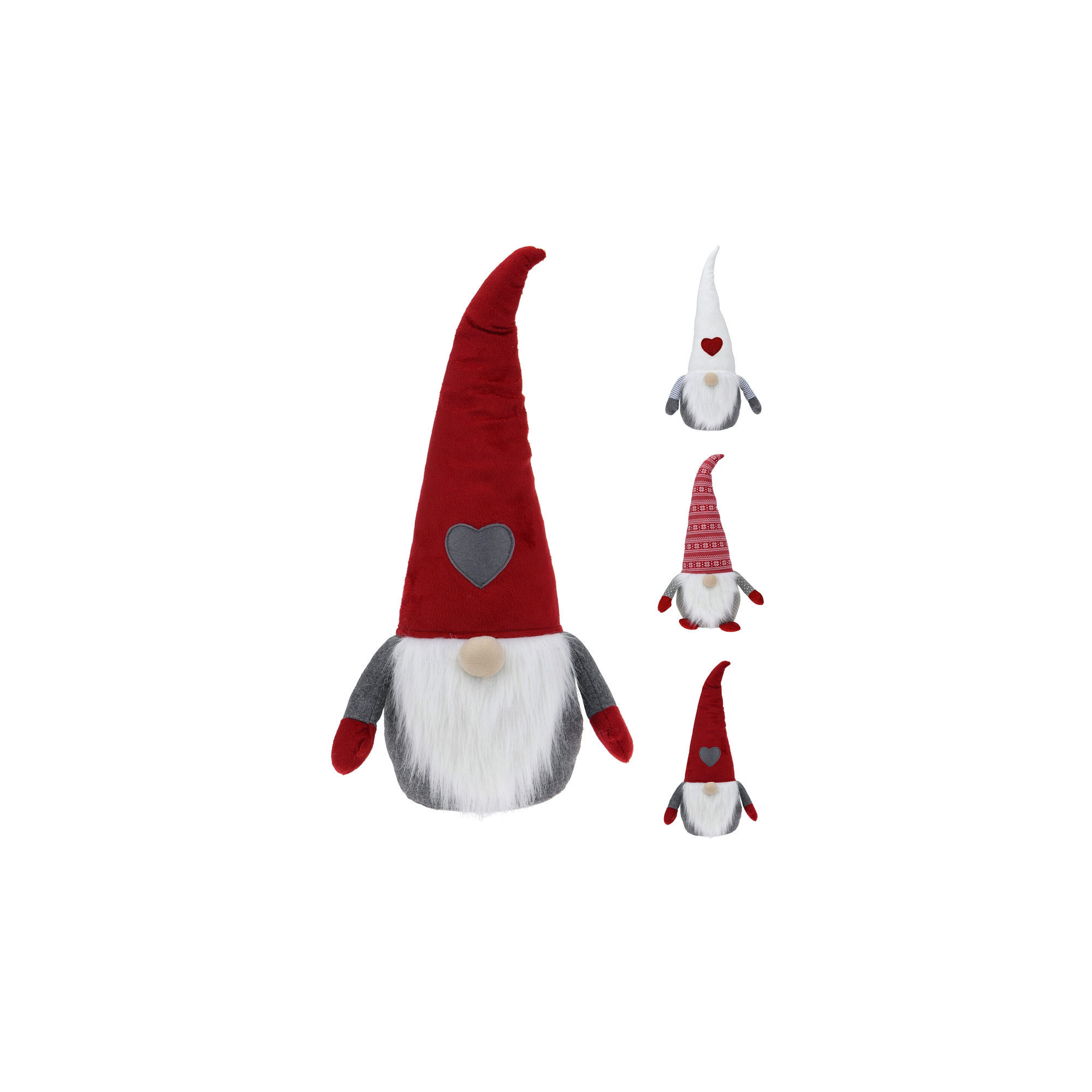 Figura manó textil 51cm több féle
