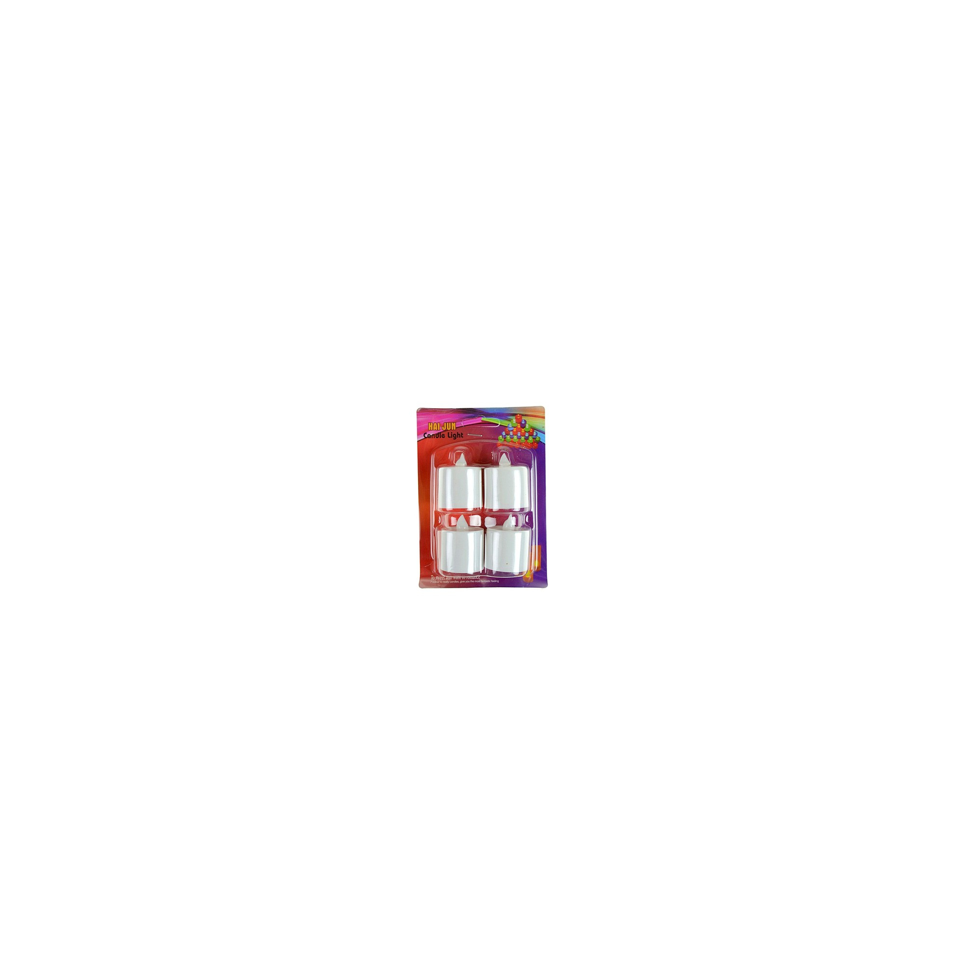 Mécses 4cm s/4 fehér