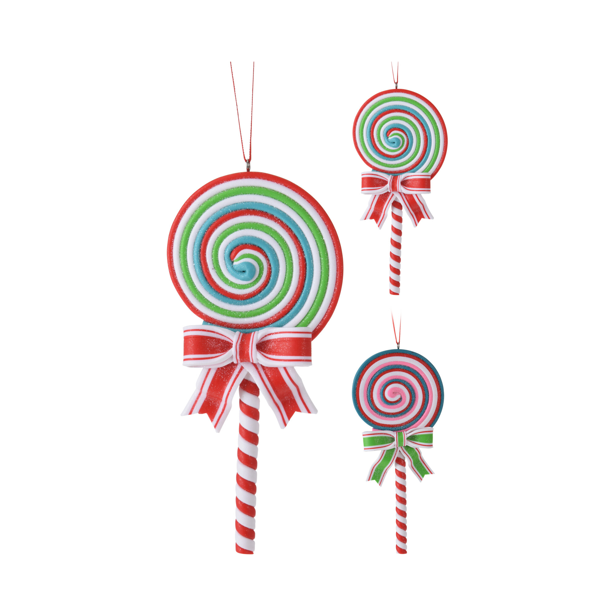 Figura Nyalóka poly 17cm akasztós színes