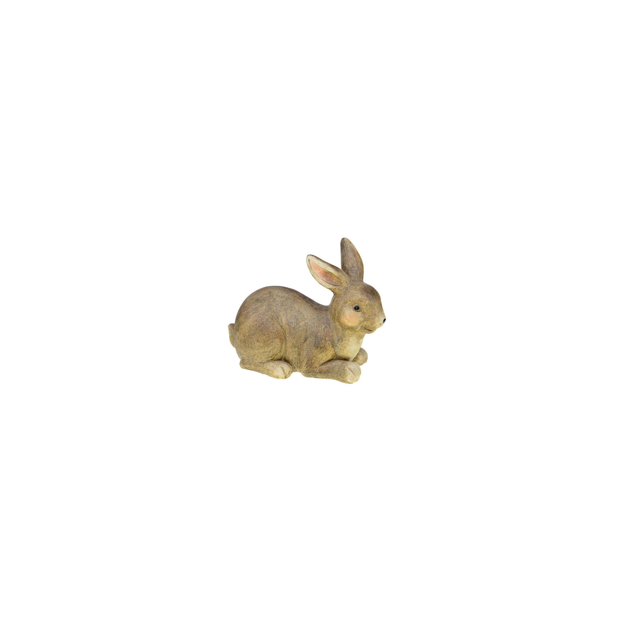 Figura nyúl műgyanta 42*20*32 barna
