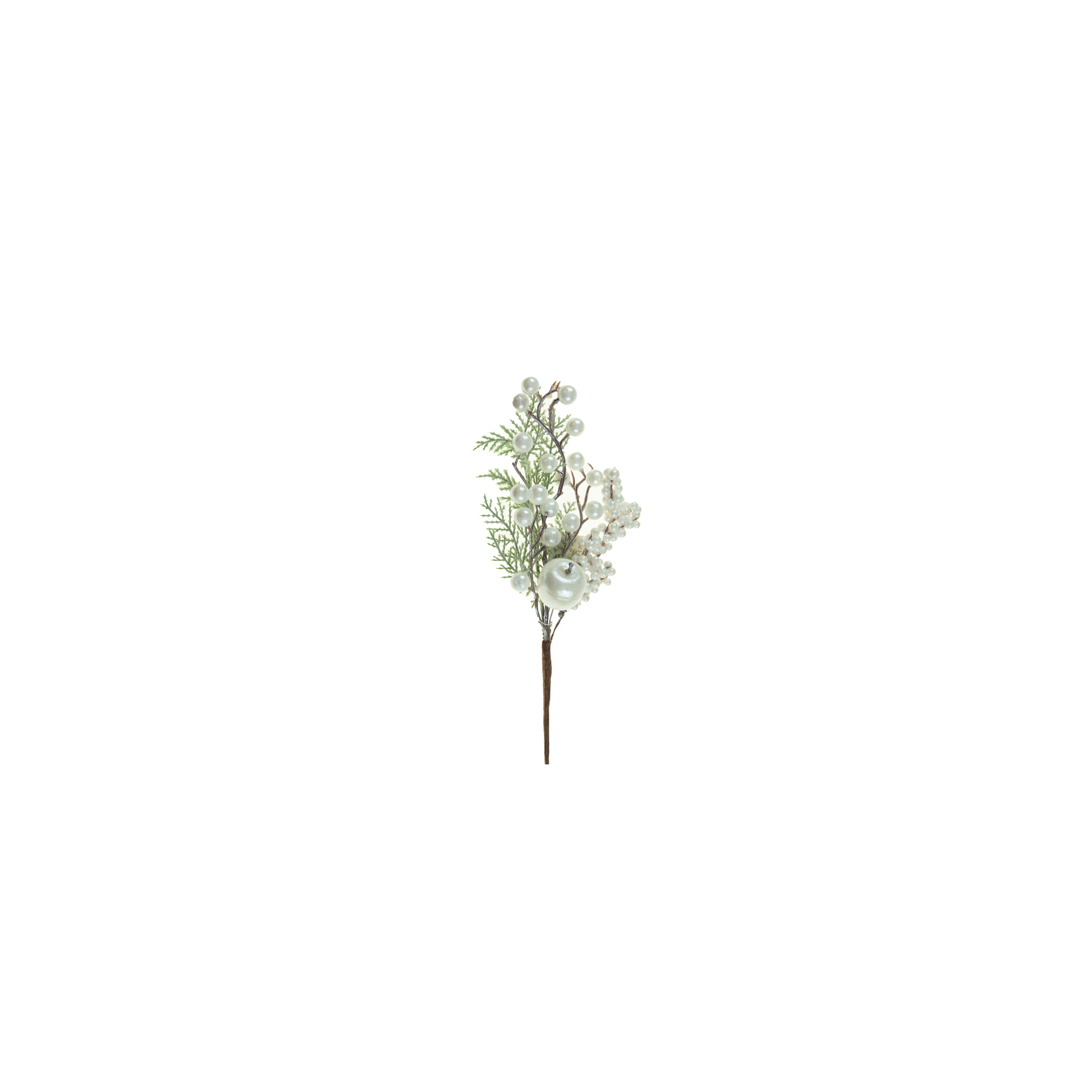 Pick ág bogyós 35cm fehér