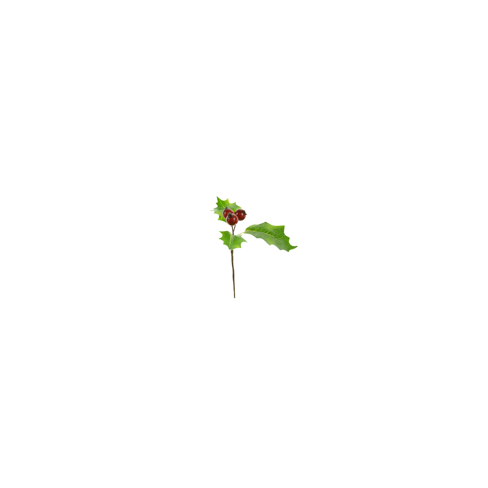 Pick ág karácsonyi 11CM zöld/piros