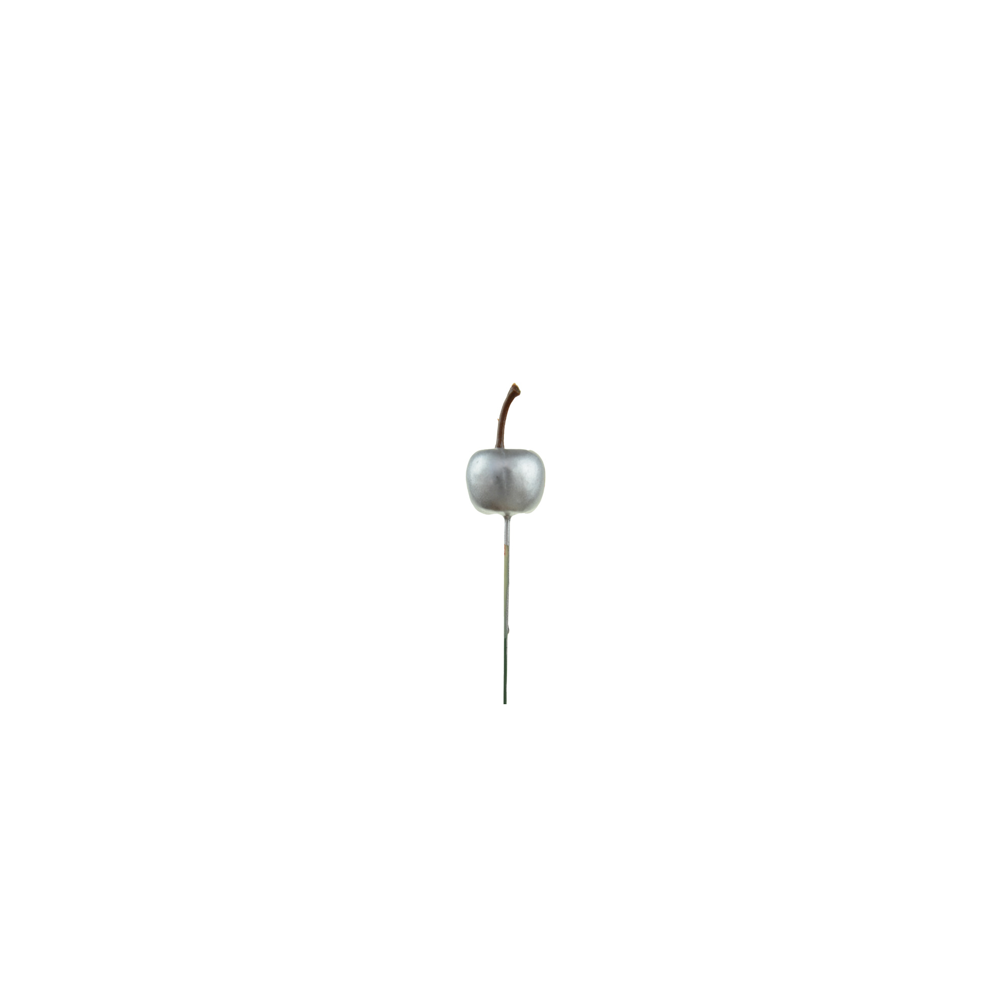 Pick alma hab D3cm fényes ezüst