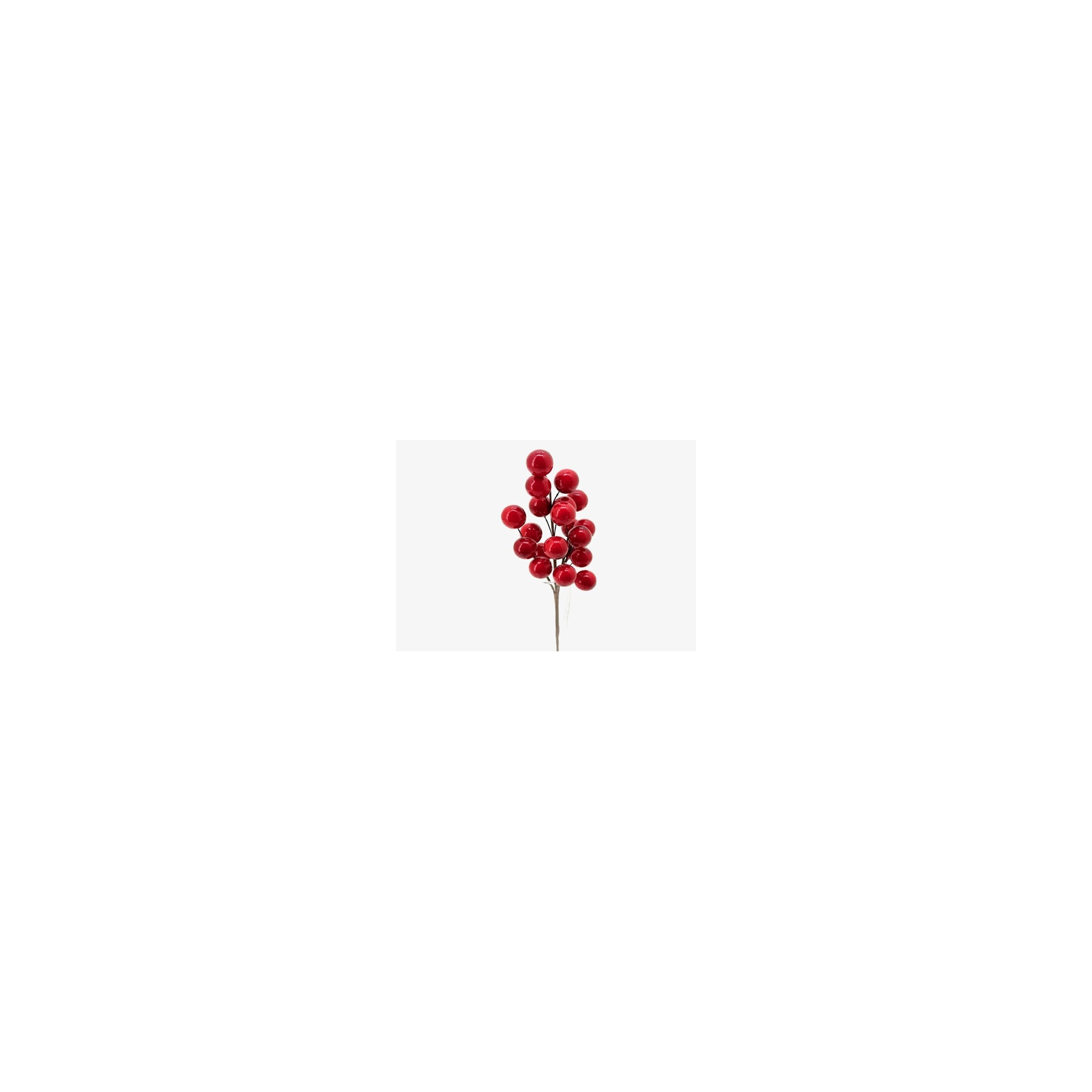 Pick bogyós ág 32cm piros