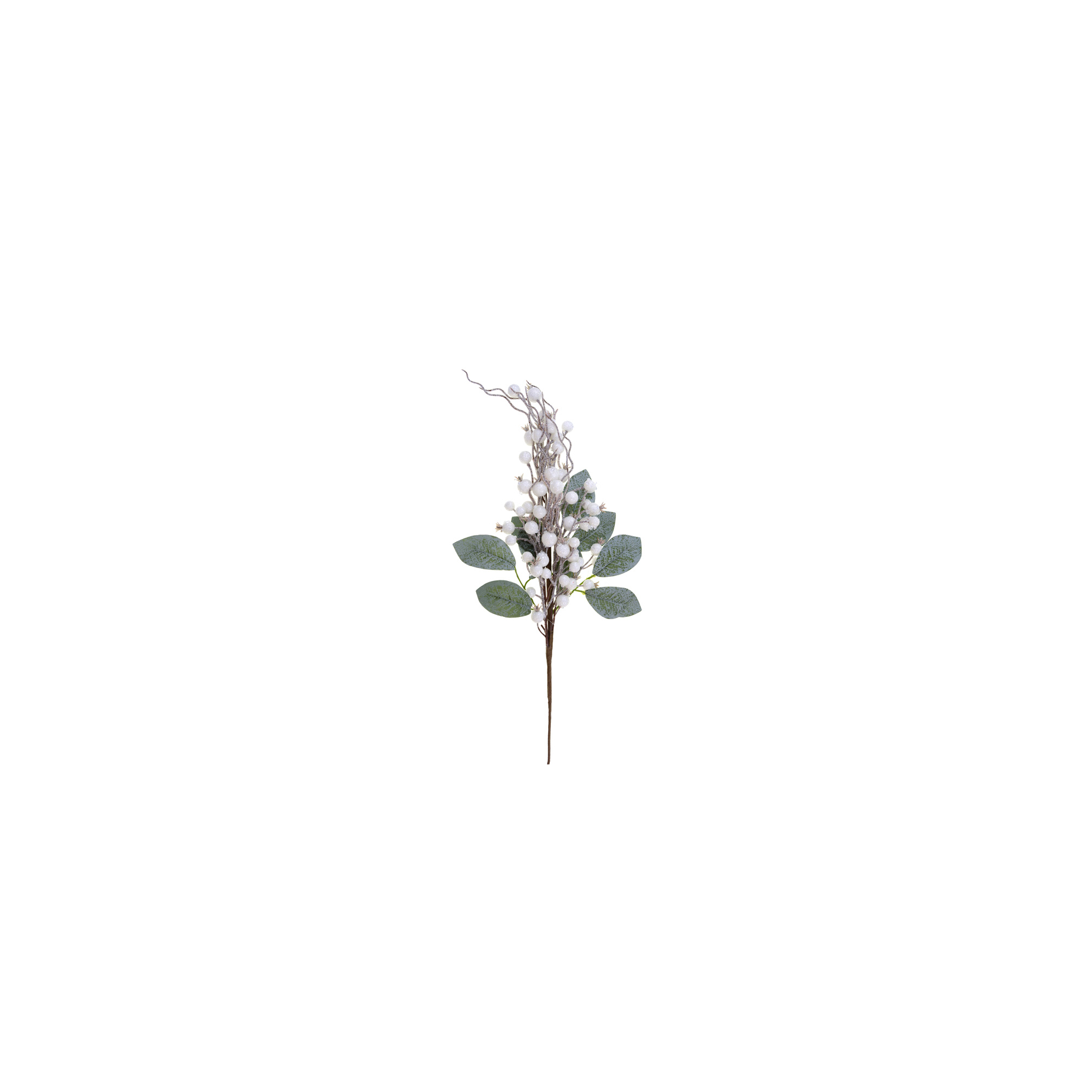 Pick ág bogyós 70cm fehér/zöld