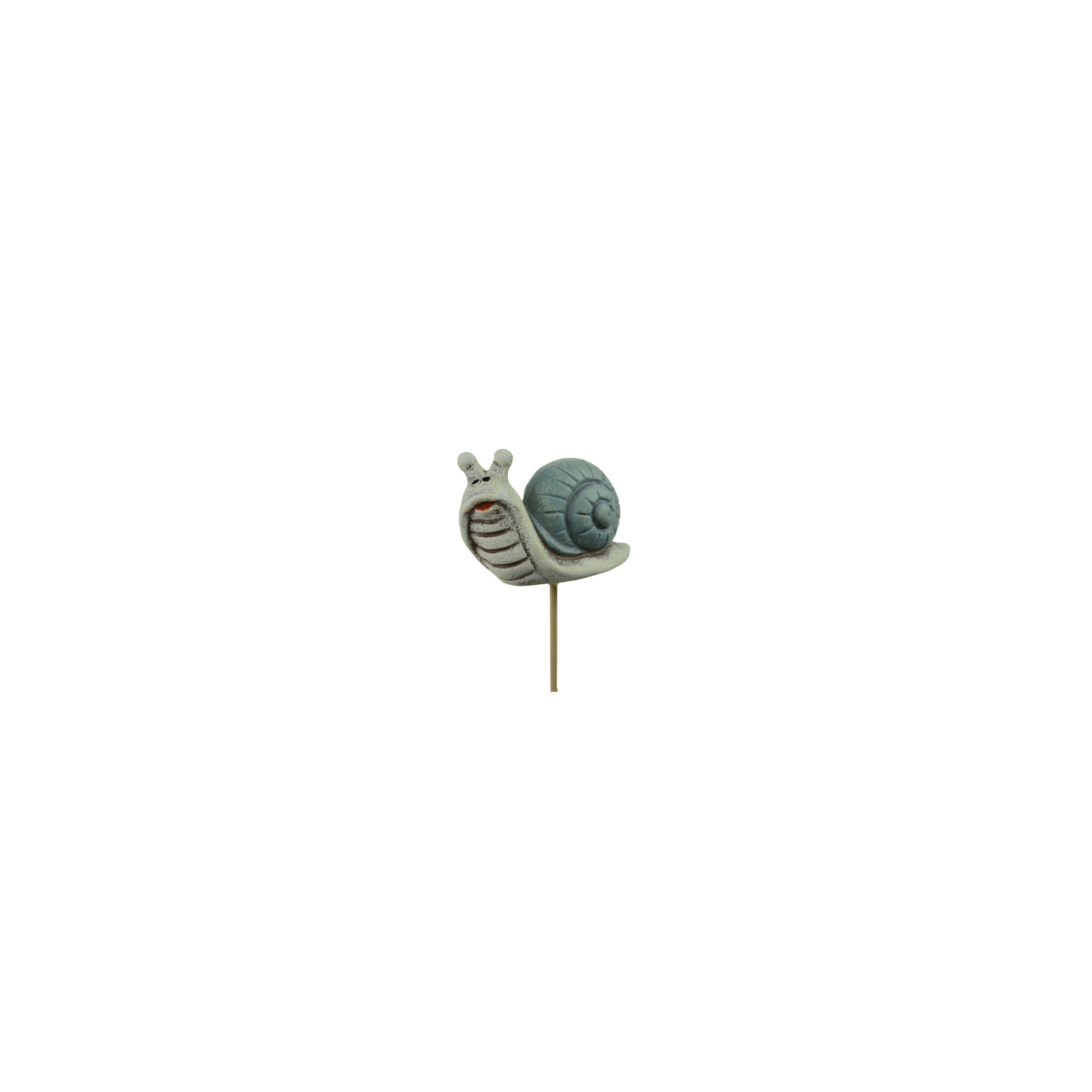 Pick csiga kerámia 6.2*3.4*5.8cm kék