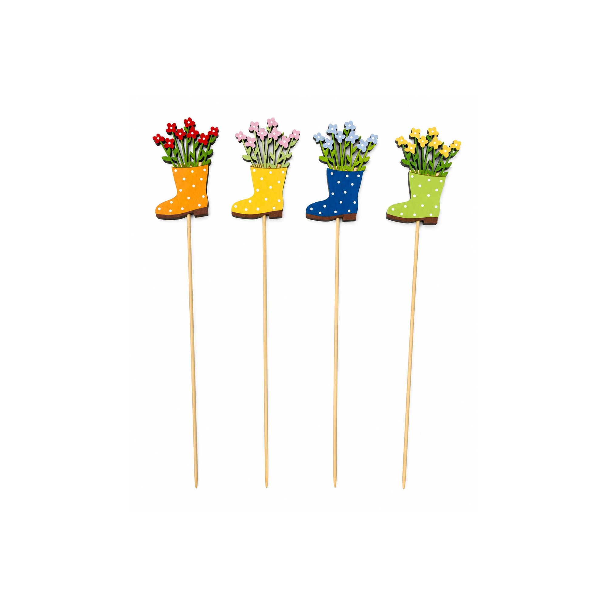 Pick csizma fa 5.5*0.5*38cm többféle színes