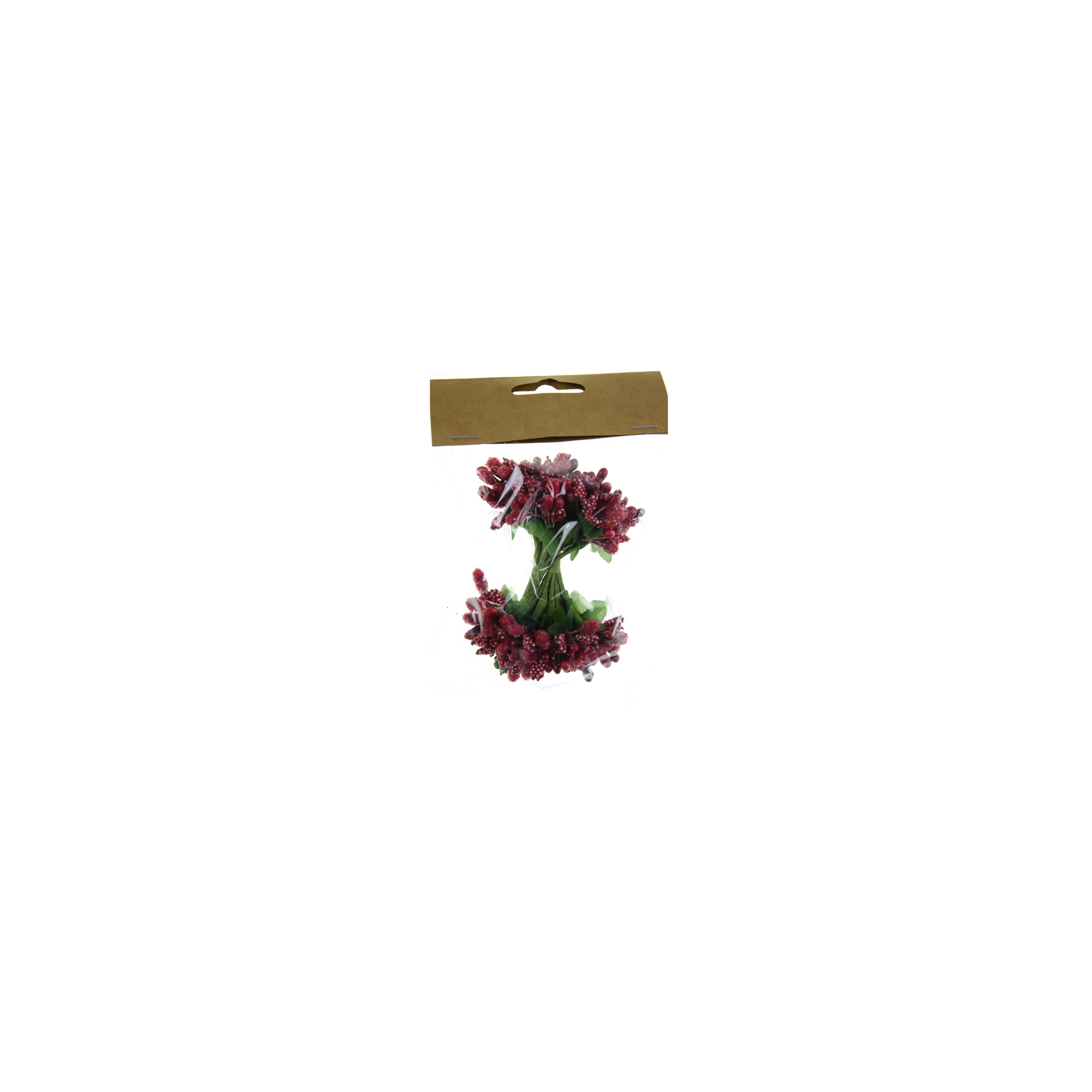 Pick dekoráció hungarocell 10cm s/24 bordó