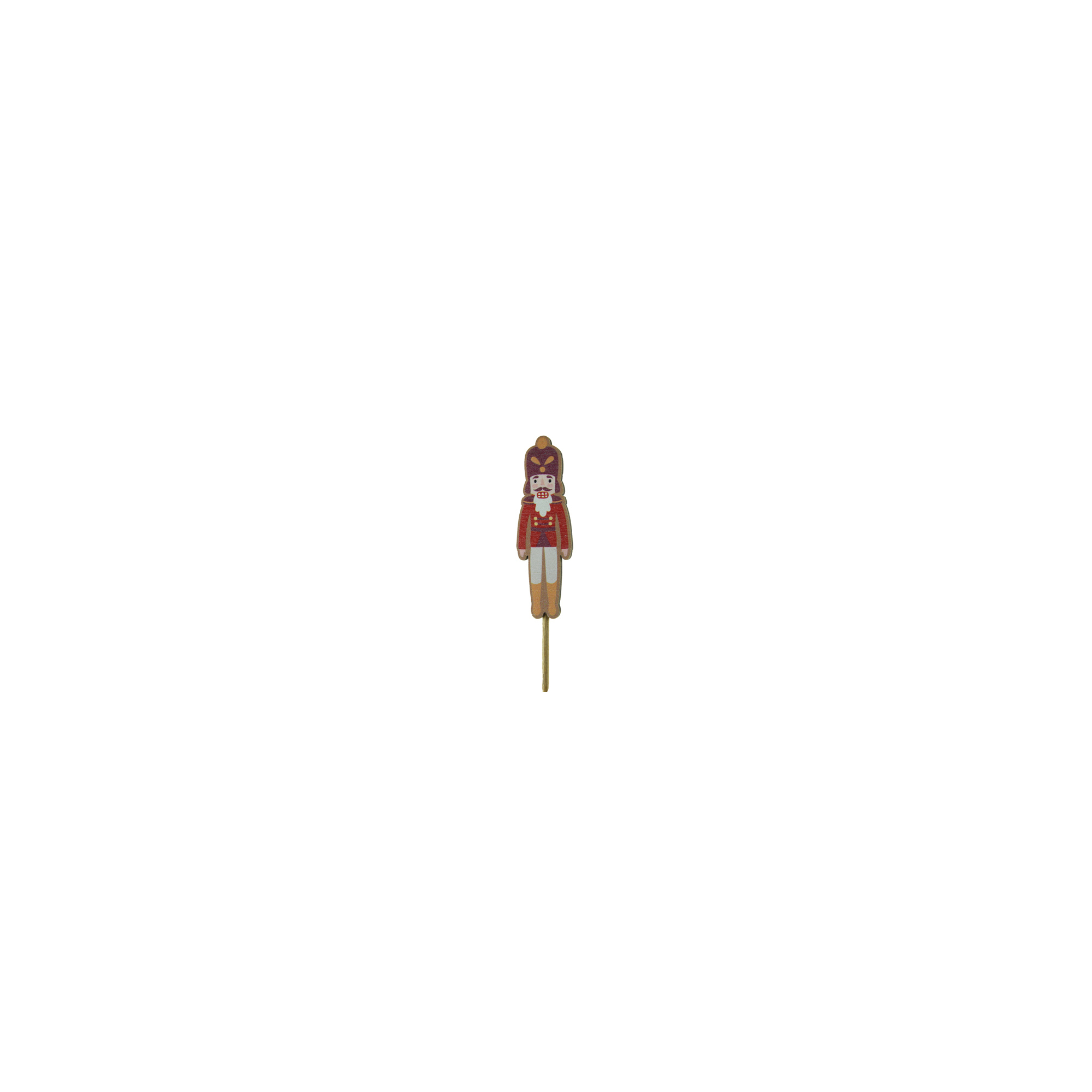 Pick diótörő 2.5*8cm+50cm piros