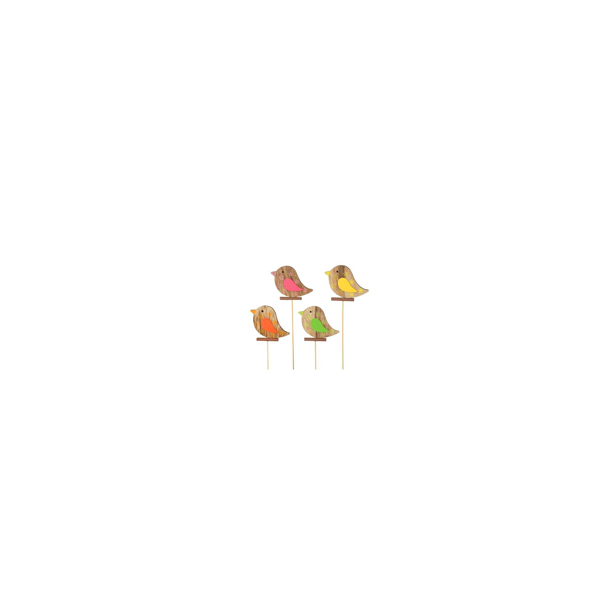 Pick fa madár 7,5x8cm+20cm pálcával s/24