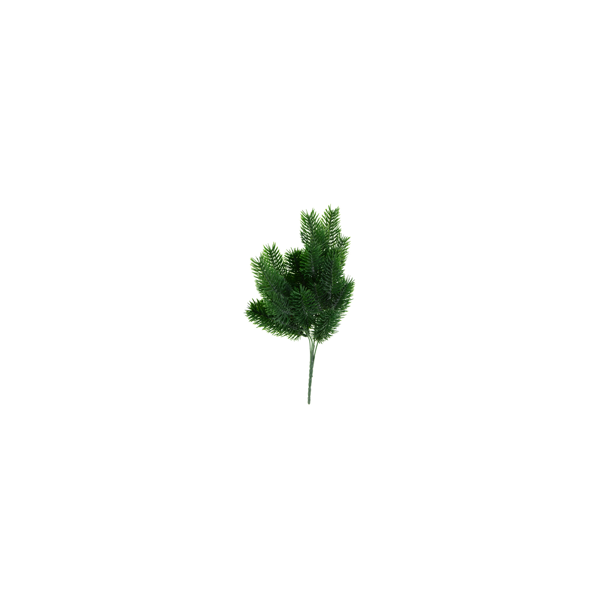 Pick fenyő ág 33cm zöld