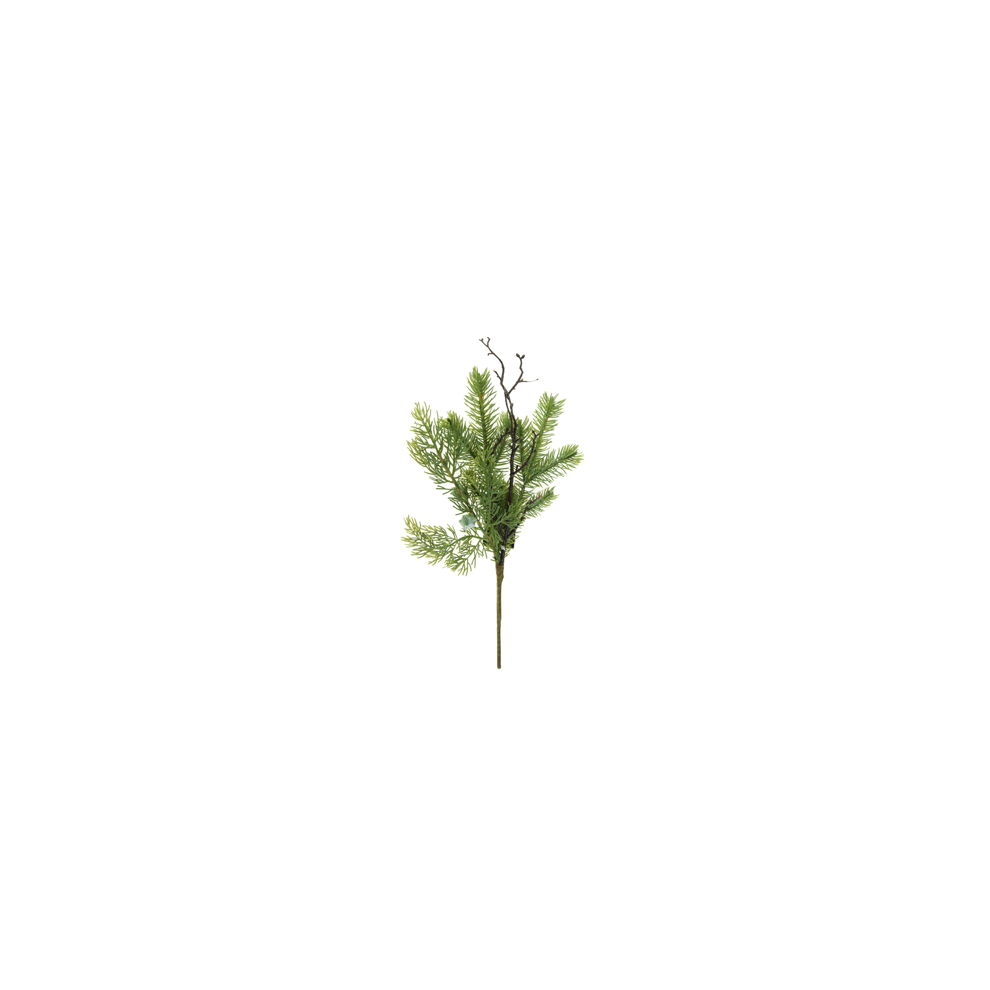 Pick fenyőág 33cm zöld