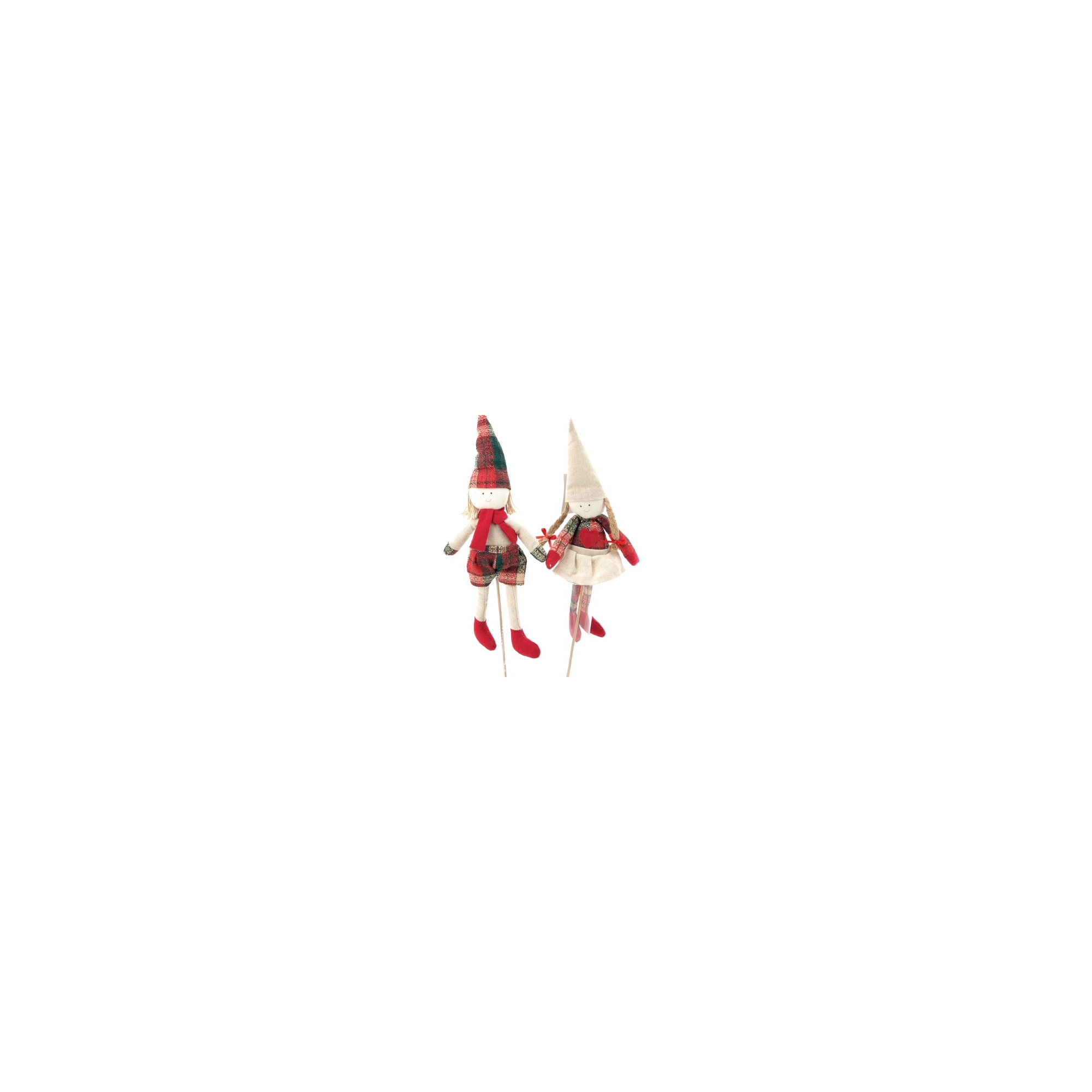 Pick fiú/lány figura 32CM fehér/zöld/piros