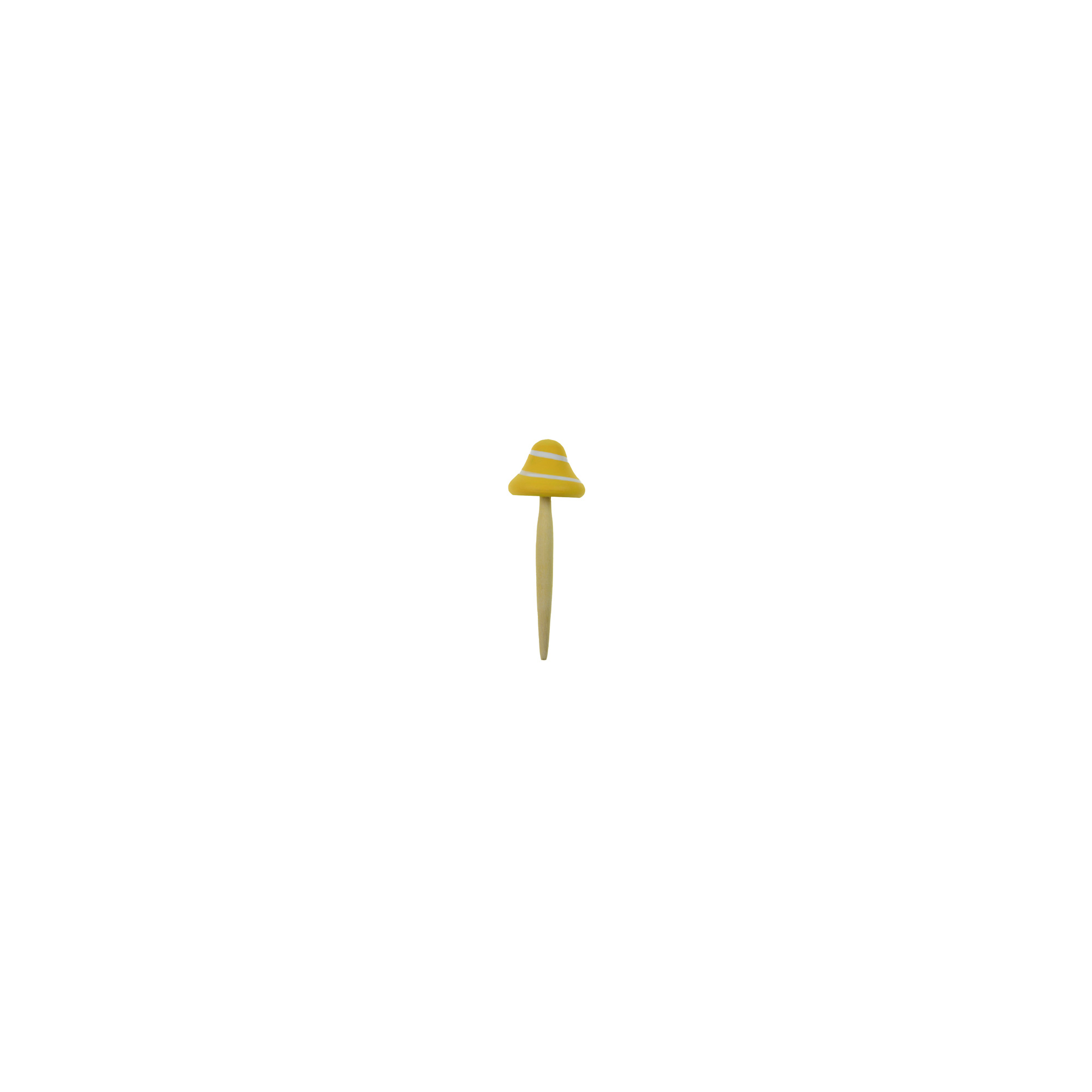 Pick gomba fa csúcsos 10*3*3cm sárga