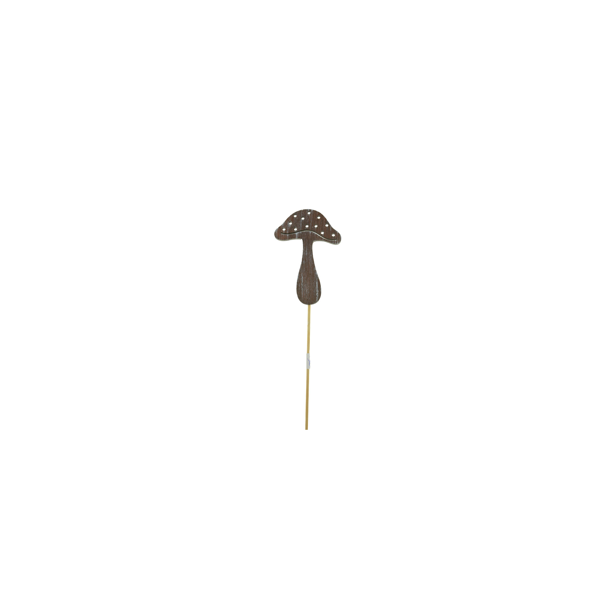 Pick gomba fa 7*20cm barna