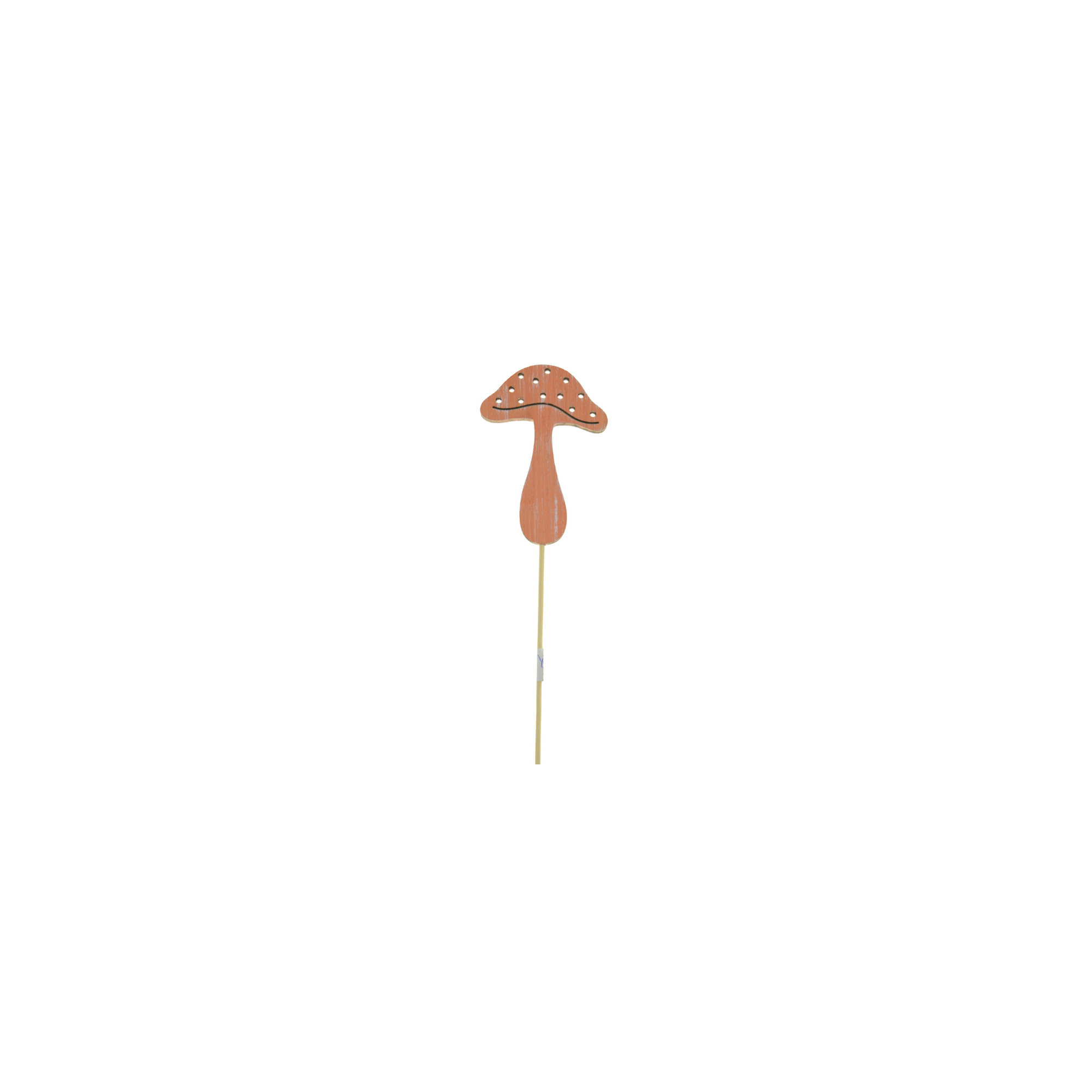 Pick gomba fa 7*20cm narancs