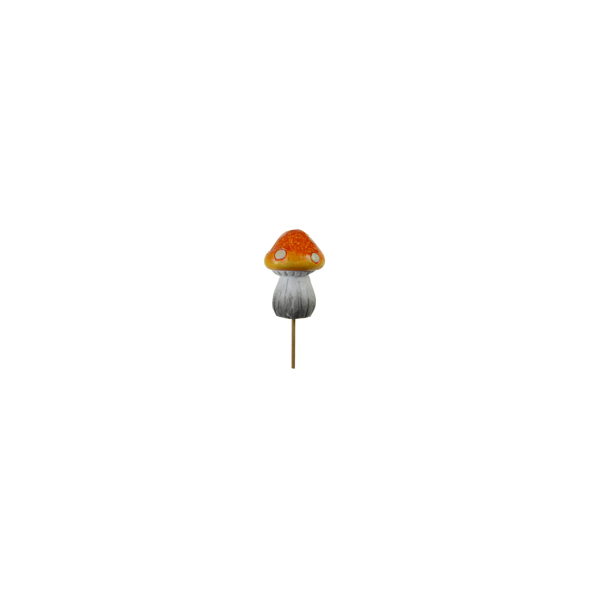 Pick gomba kerámia 5.3*5*7cm narancs