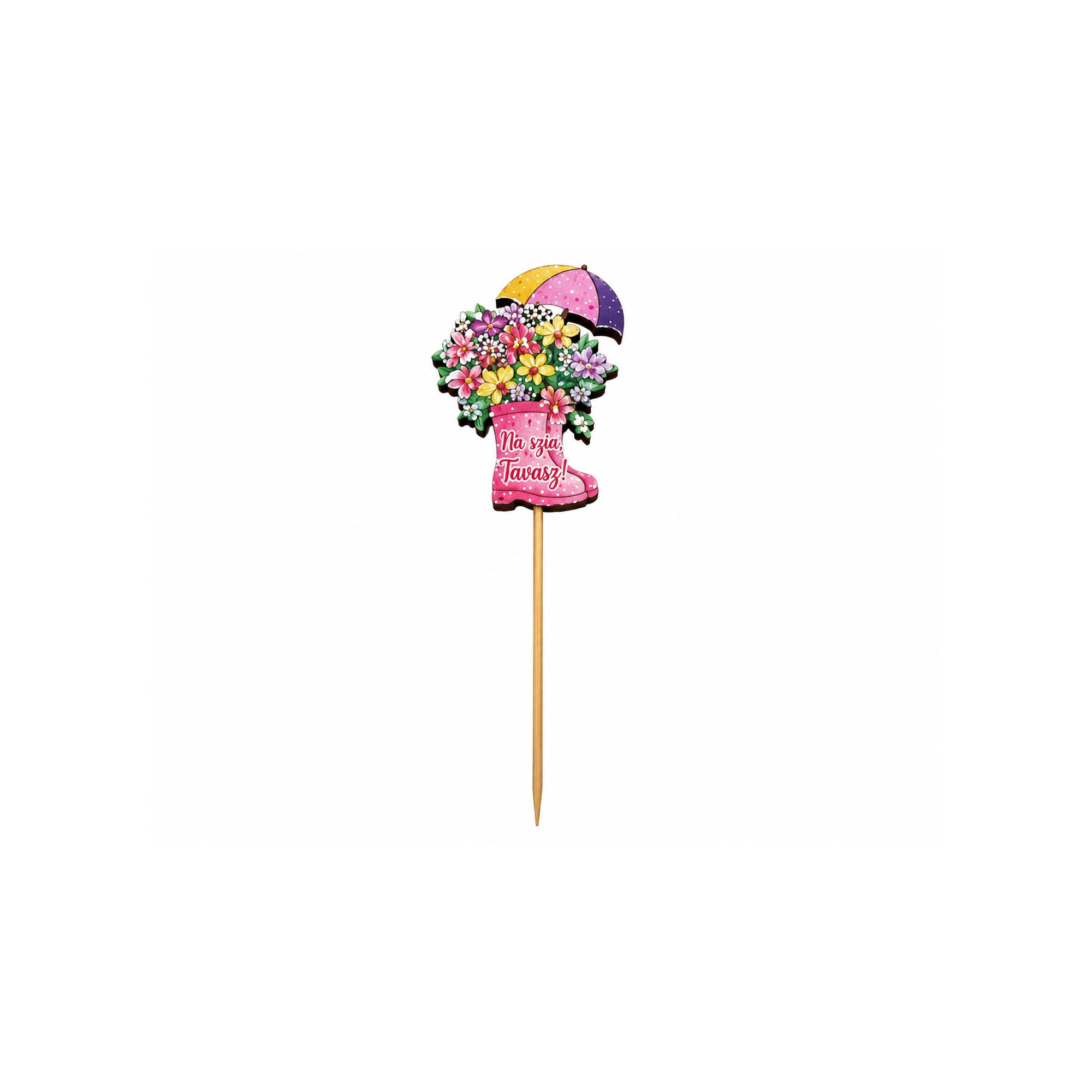 Pick gumicsizma fa 25cm rózsaszín