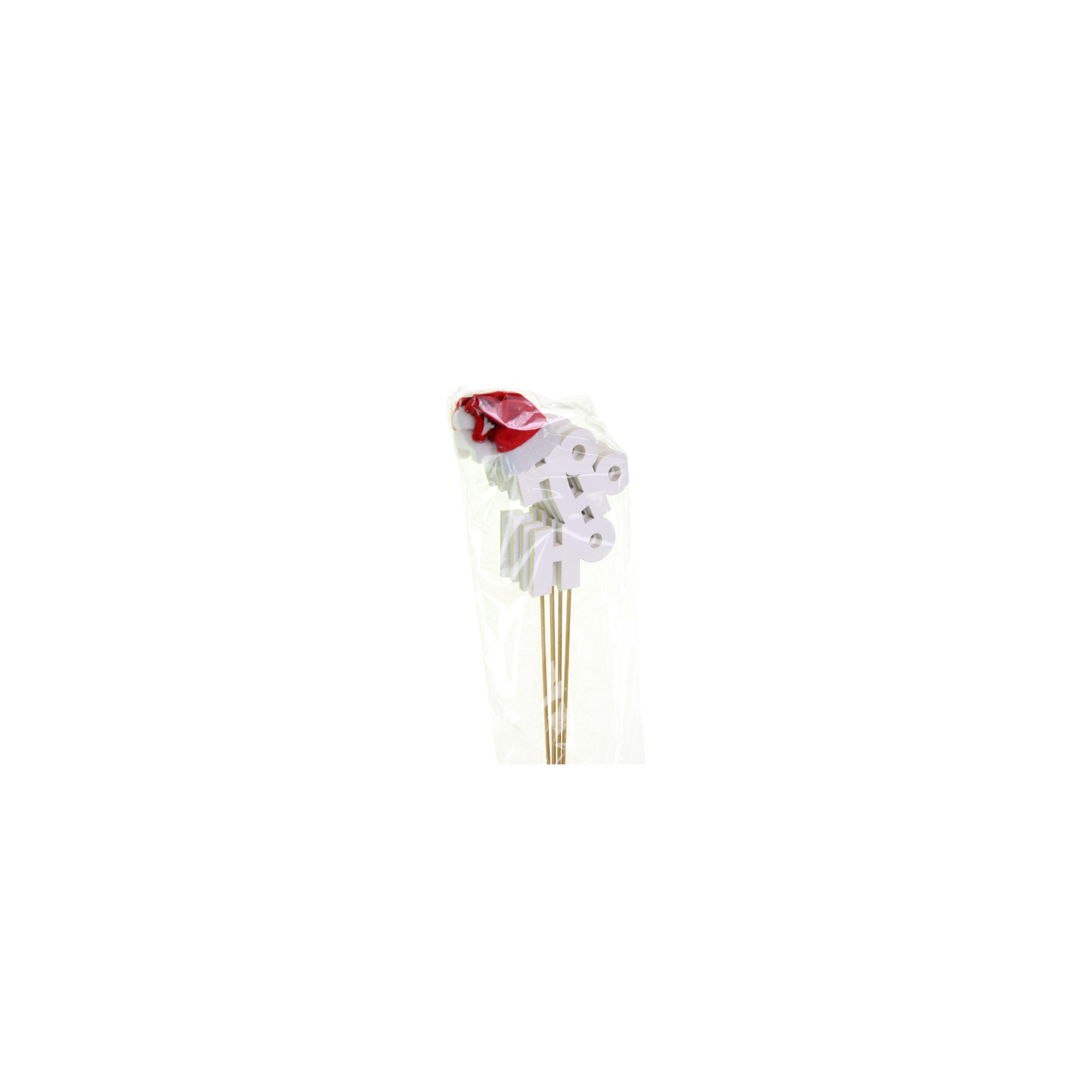 Pick hohoho felirat fa 10*9*0,6cm s/4 fehér