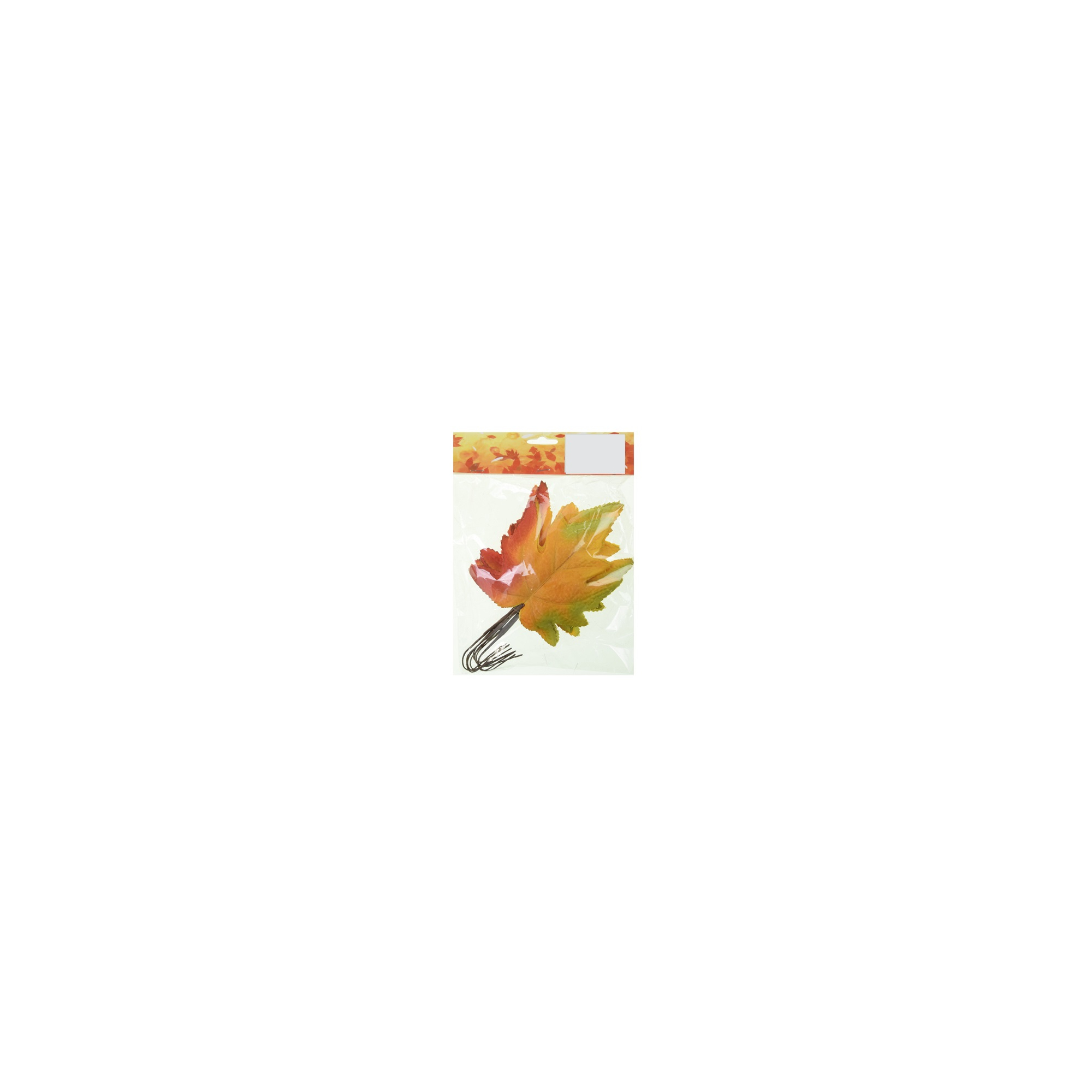 Pick juharlevél 20cm s/9 narancs