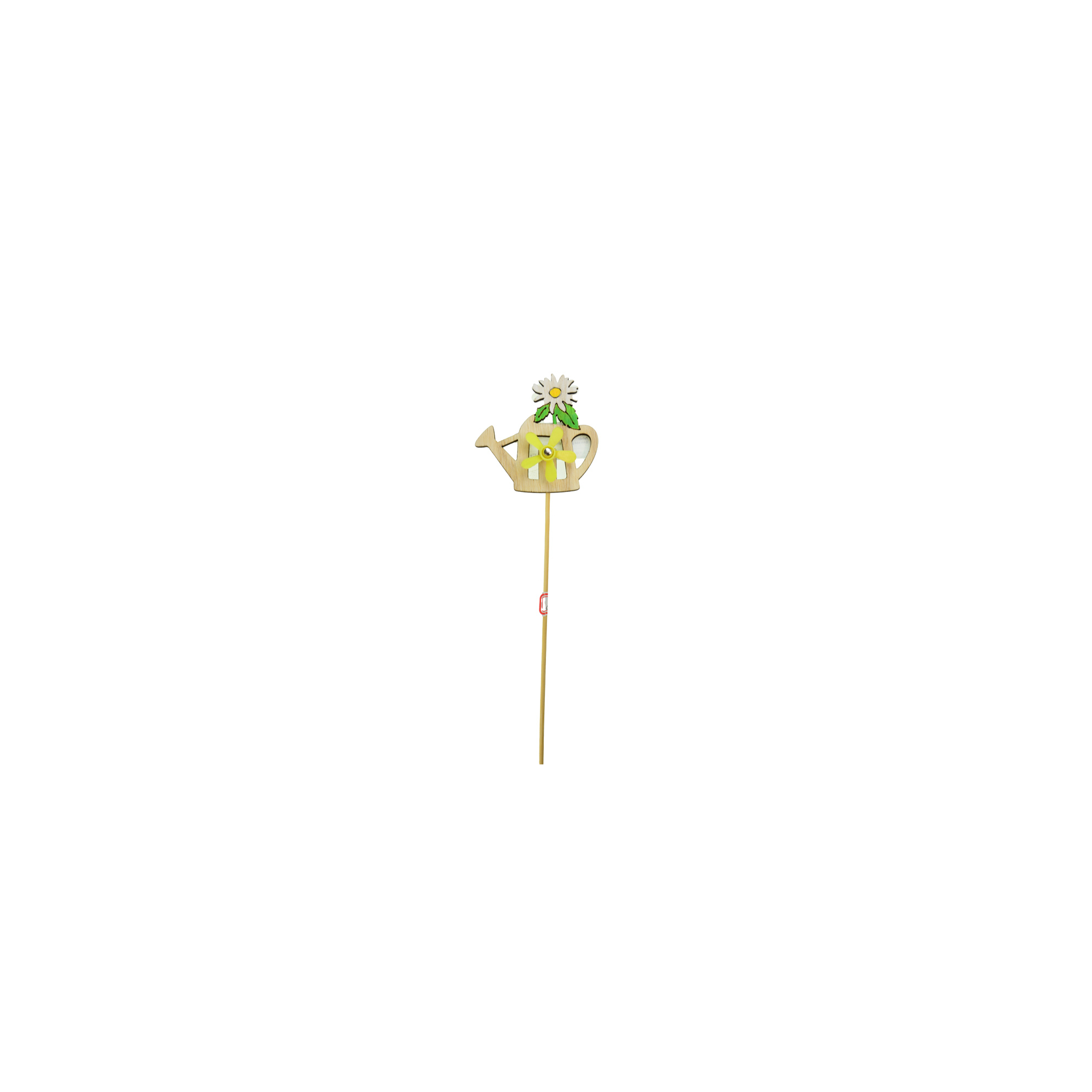 Pick kanna fa 36.5*8*1.3cm virággal fehér