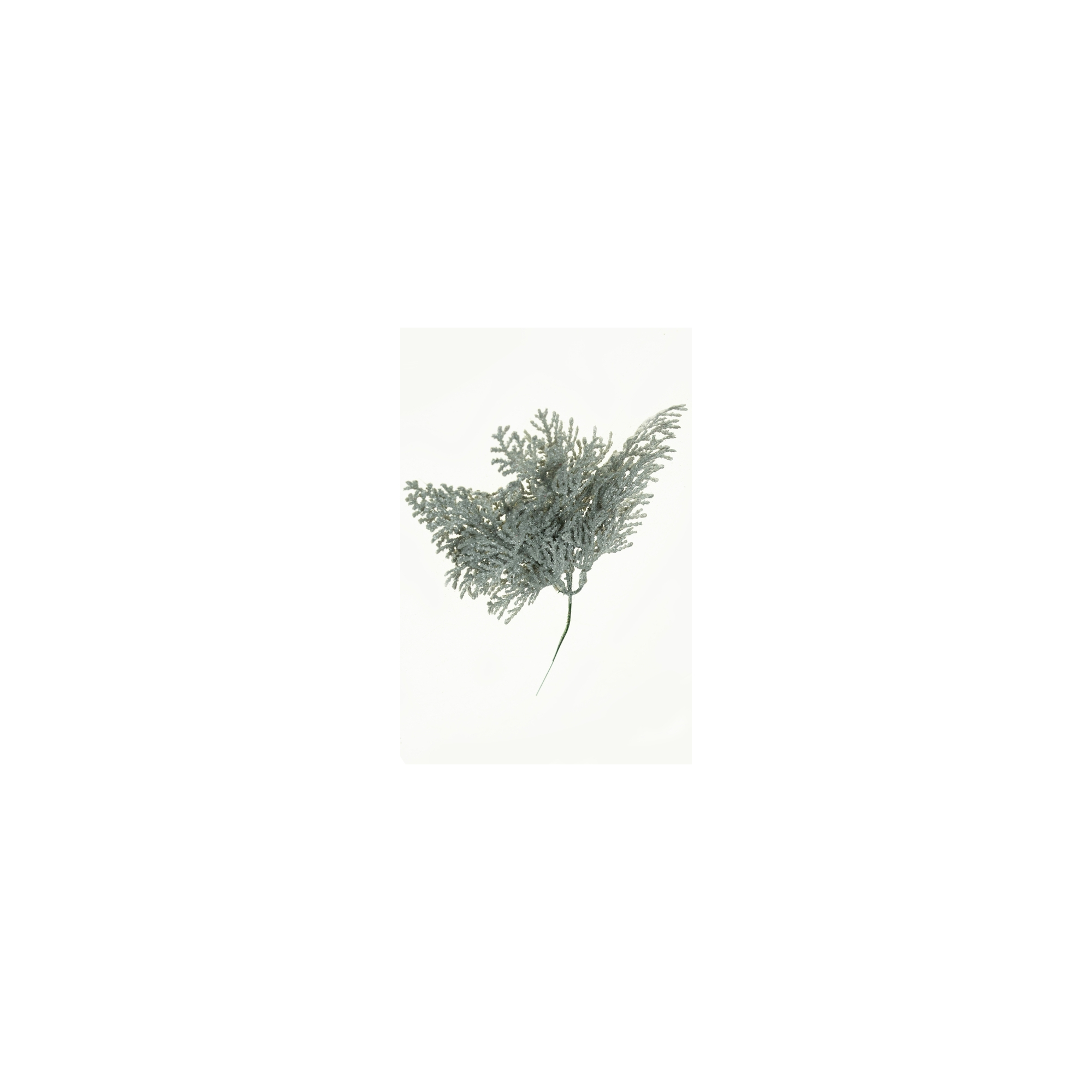 Pick korall ág 29cm ezüst