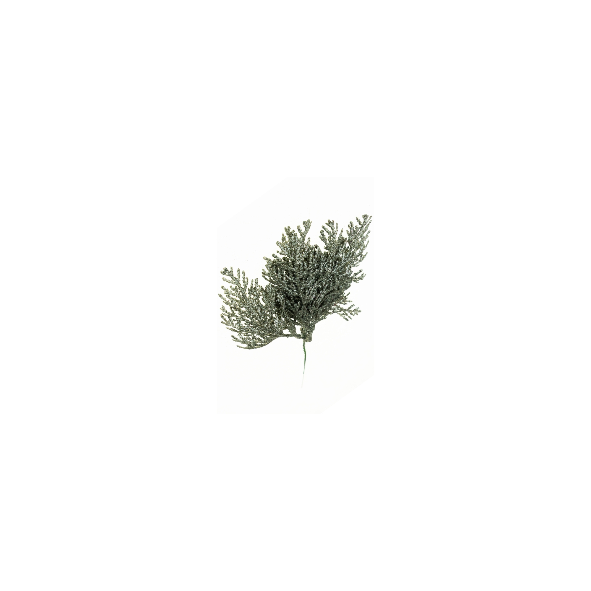 Pick korall ág 29cm s.zöld