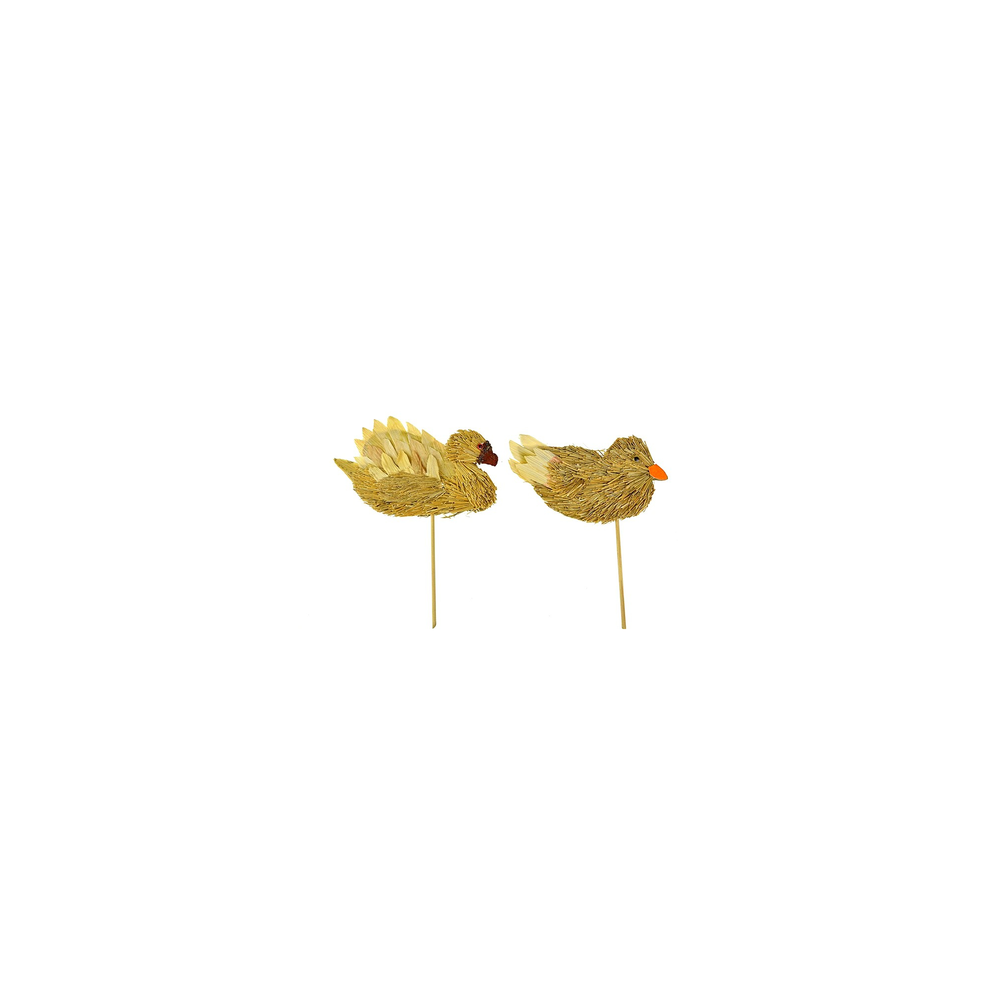 Pick madár fű 12cm 2féle Zmrst