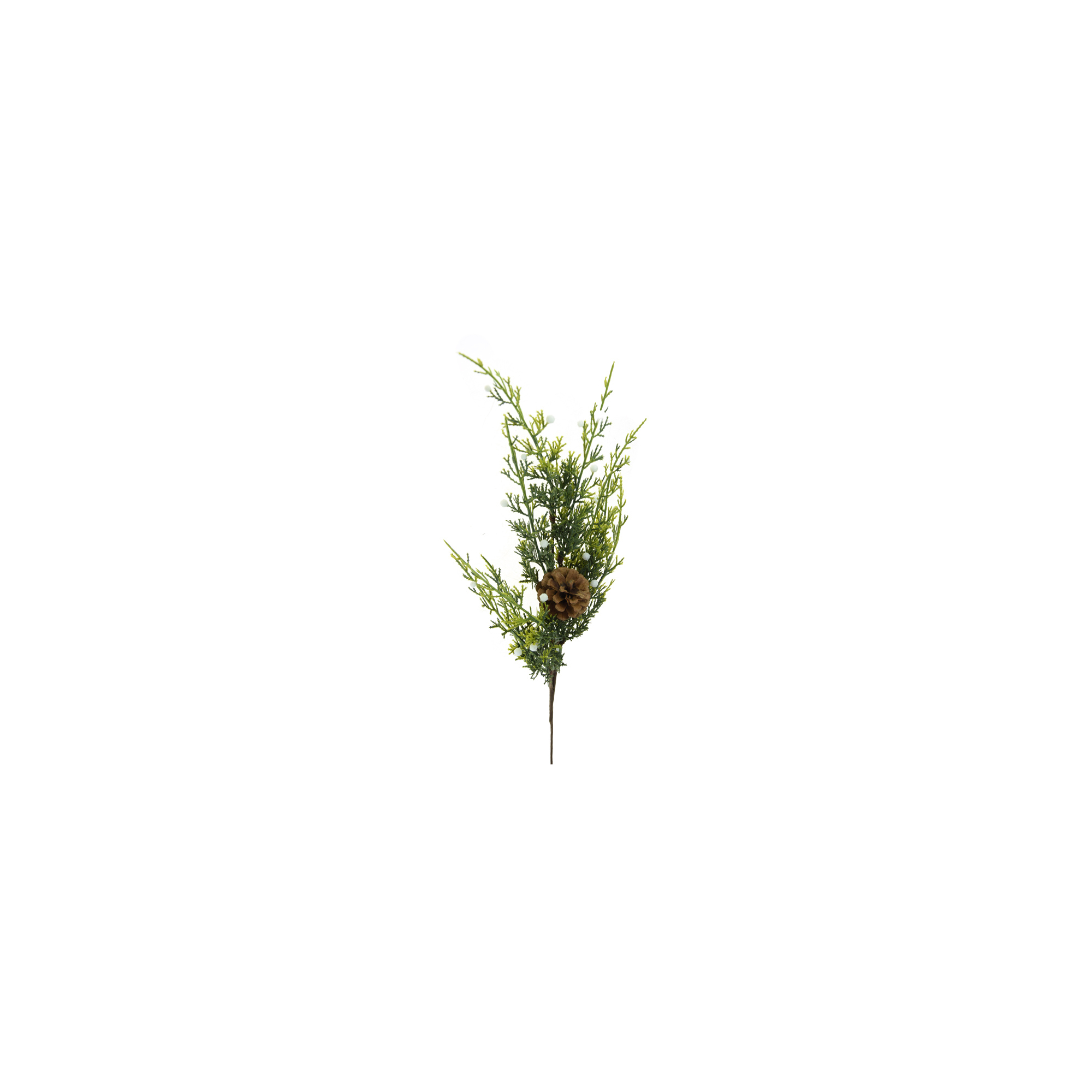 Pick műfenyő ág 64cm tobozzal zöld
