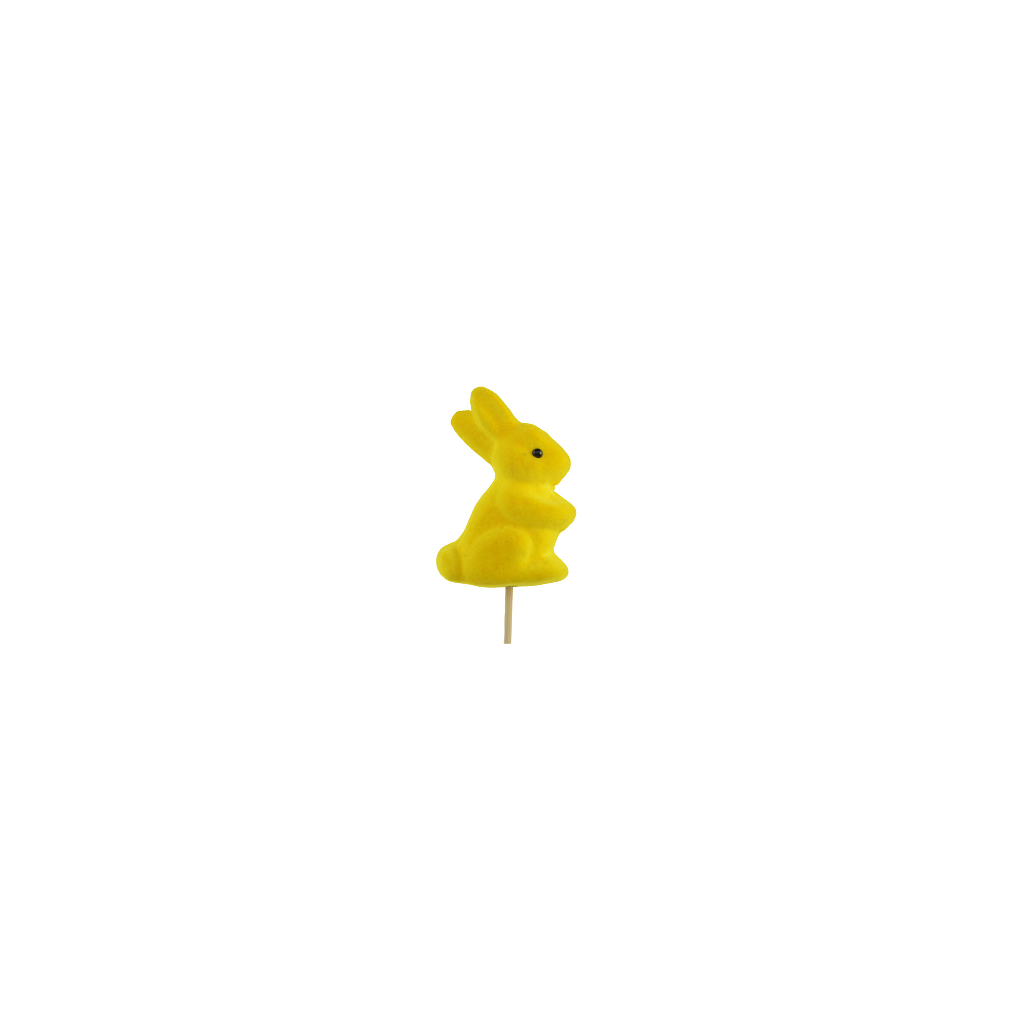 Pick nyuszi hab 7cm sárga