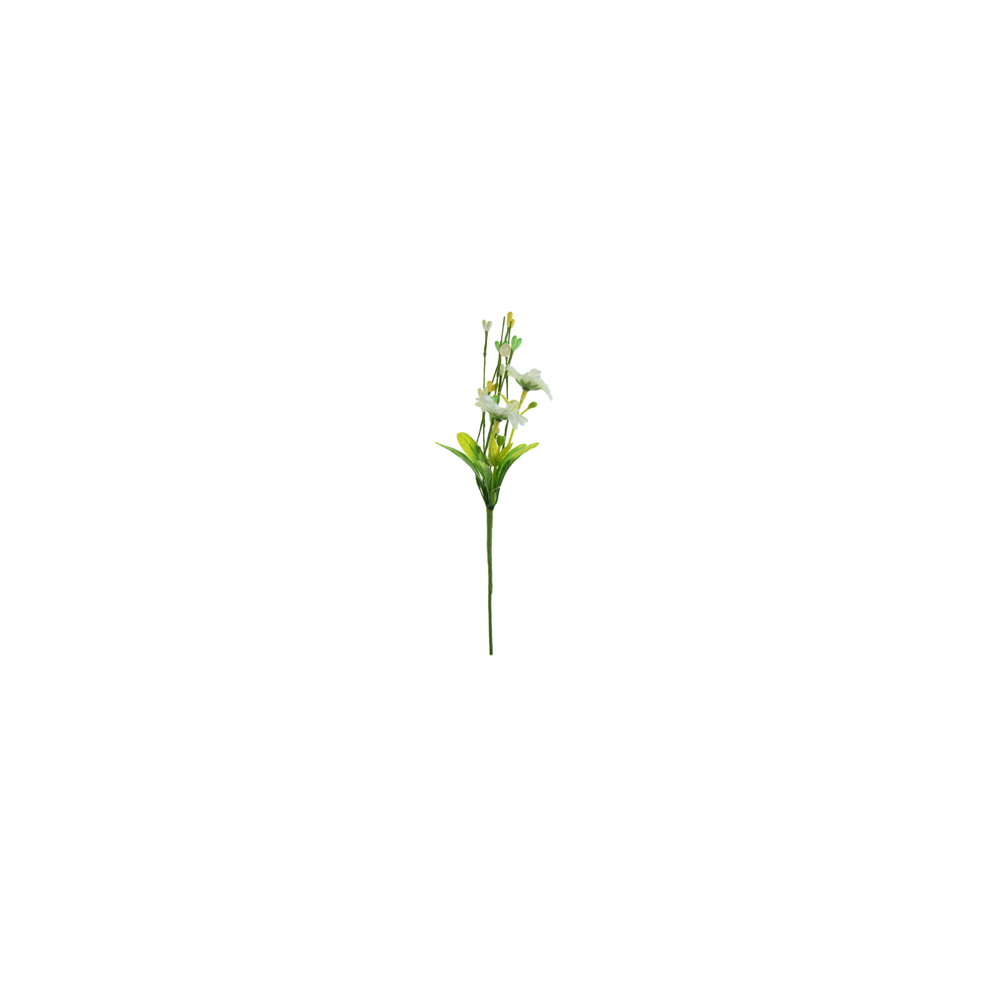 Pick selyemvirág százszorszép 26cm fehér