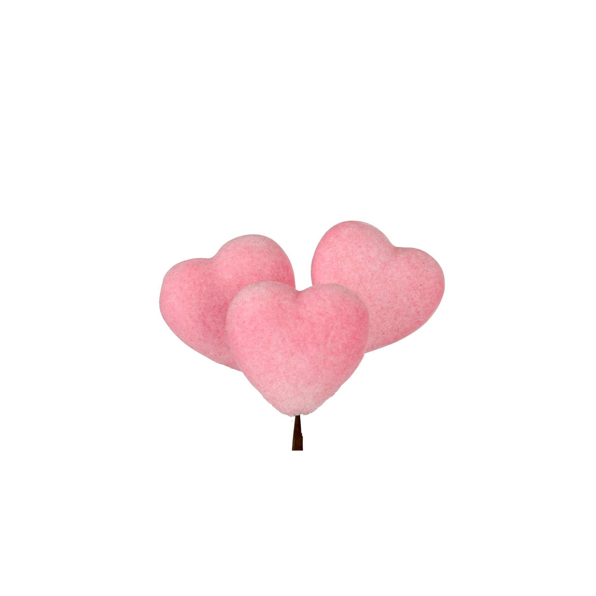 Pick szív hungarocell 50cm 3as pink