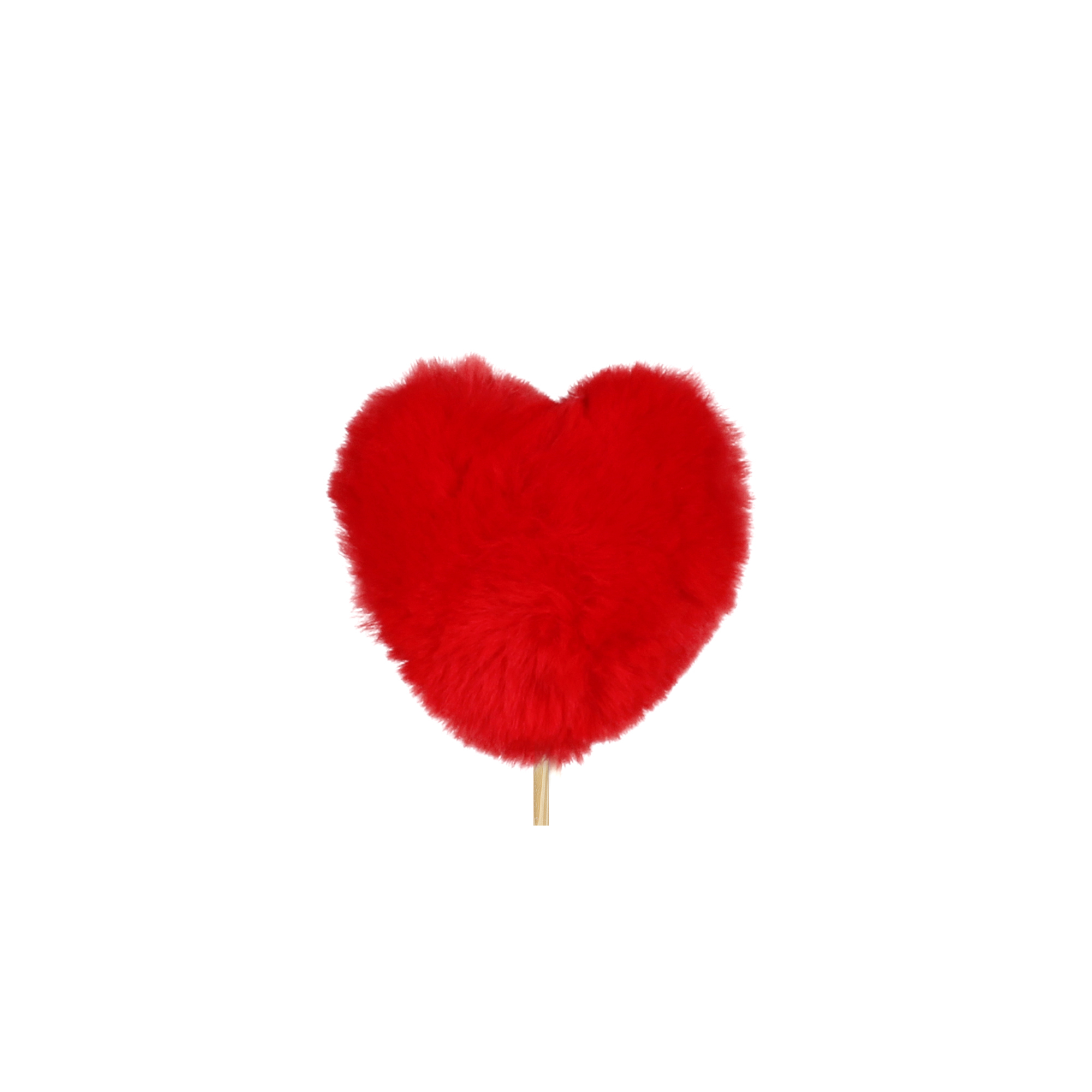 Pick szív plüss 9x9cm piros
