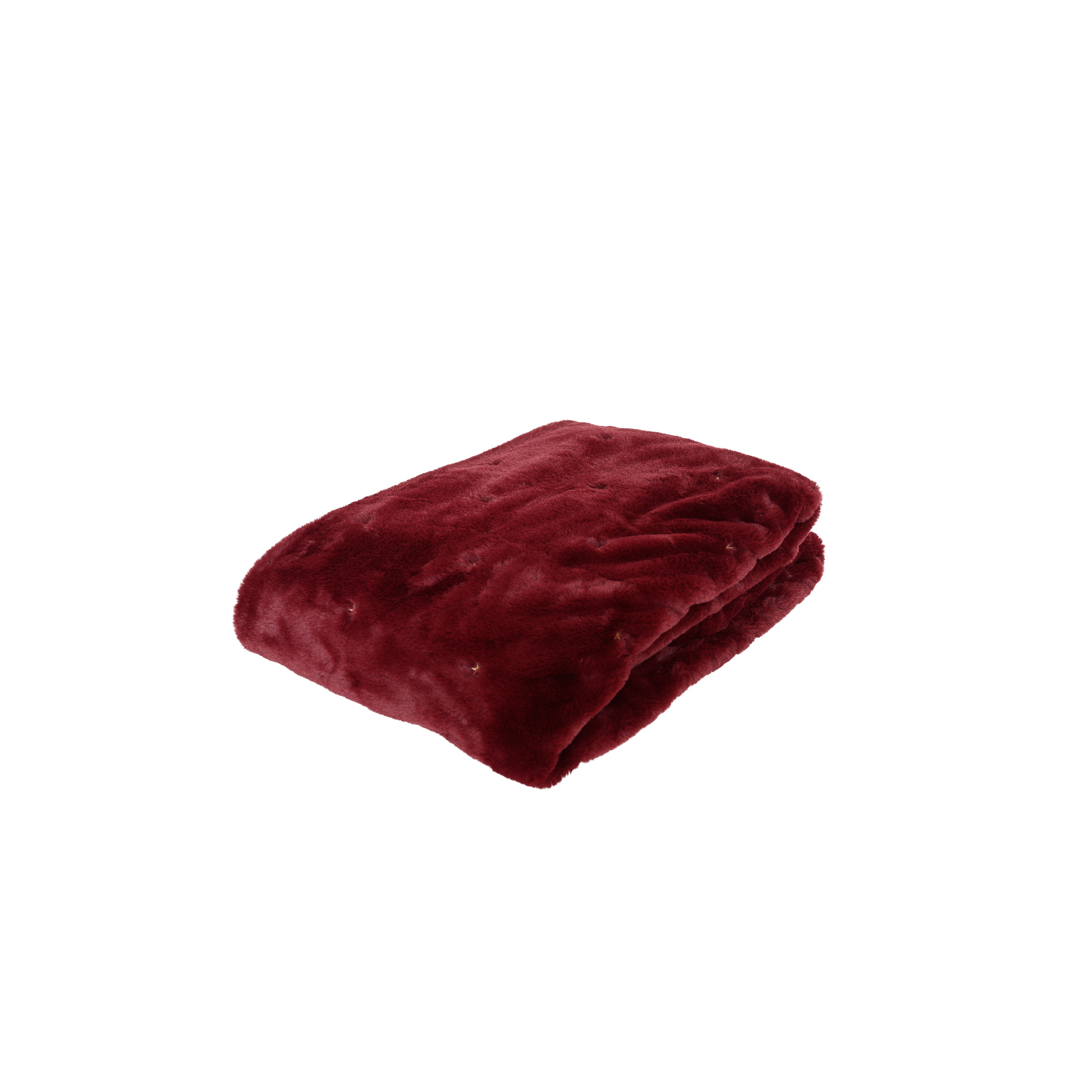 Pléd pamut 130*170cm burgundi