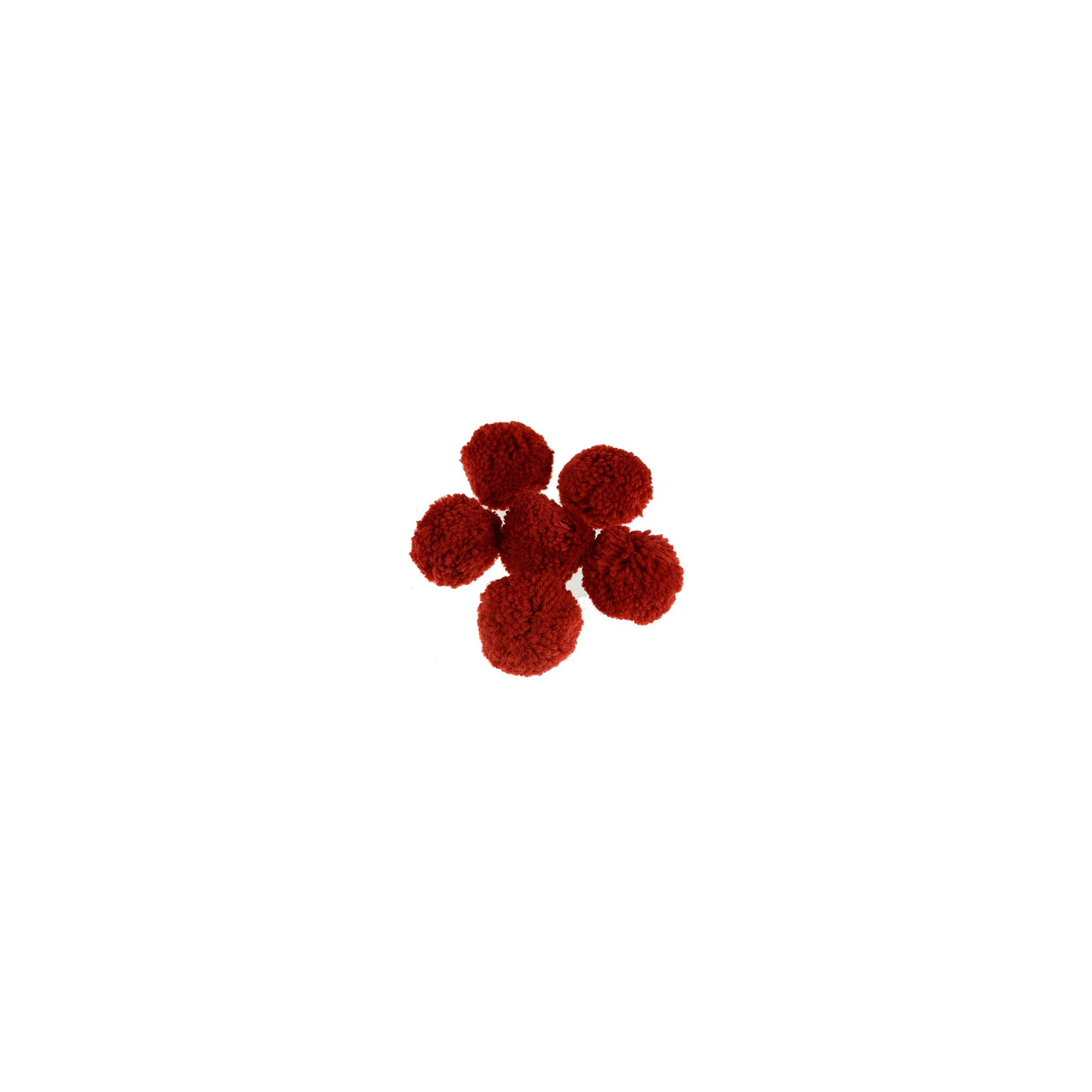 Pom-pom plüss 6cm s/6 több szín