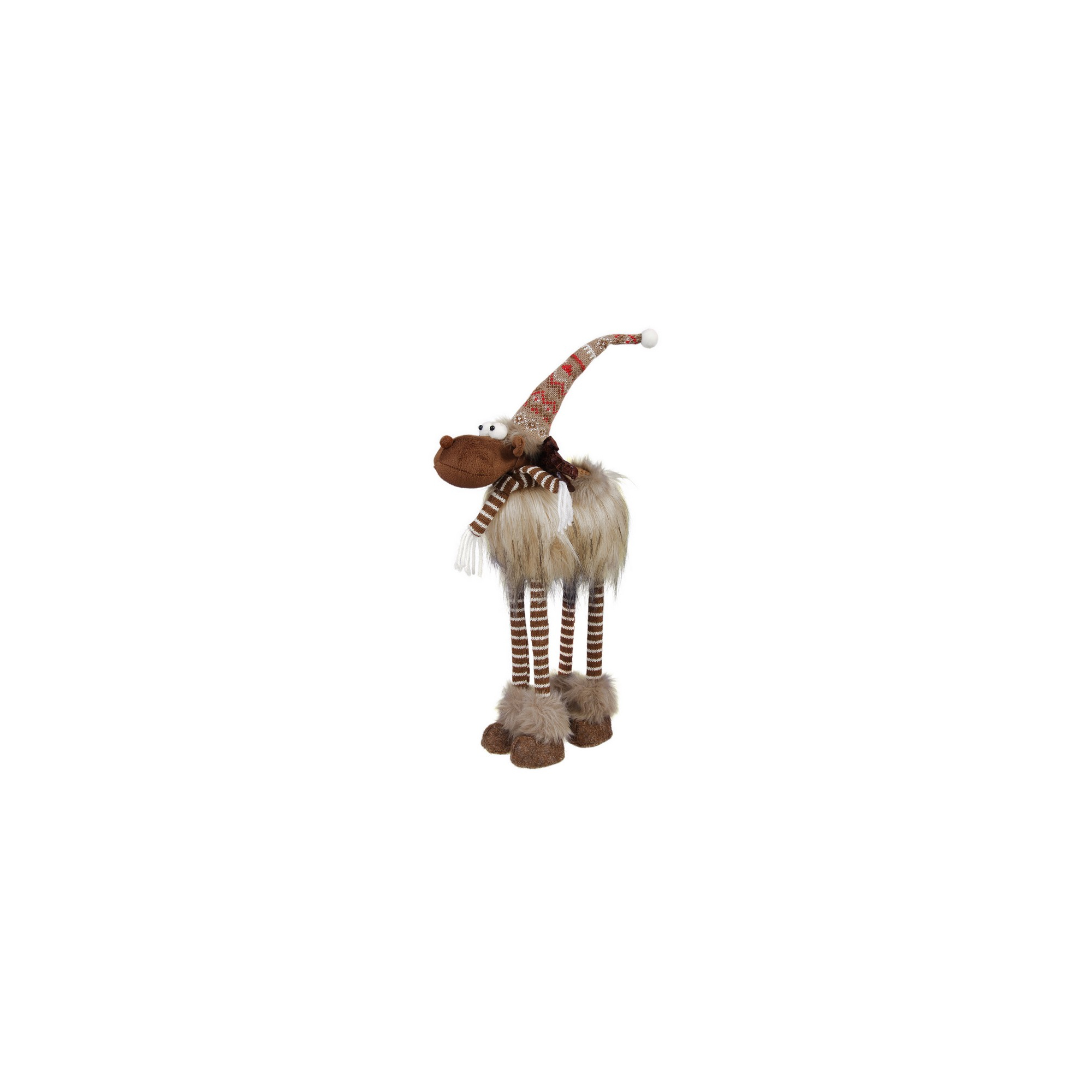 Figura rénszarvas H58cm barna