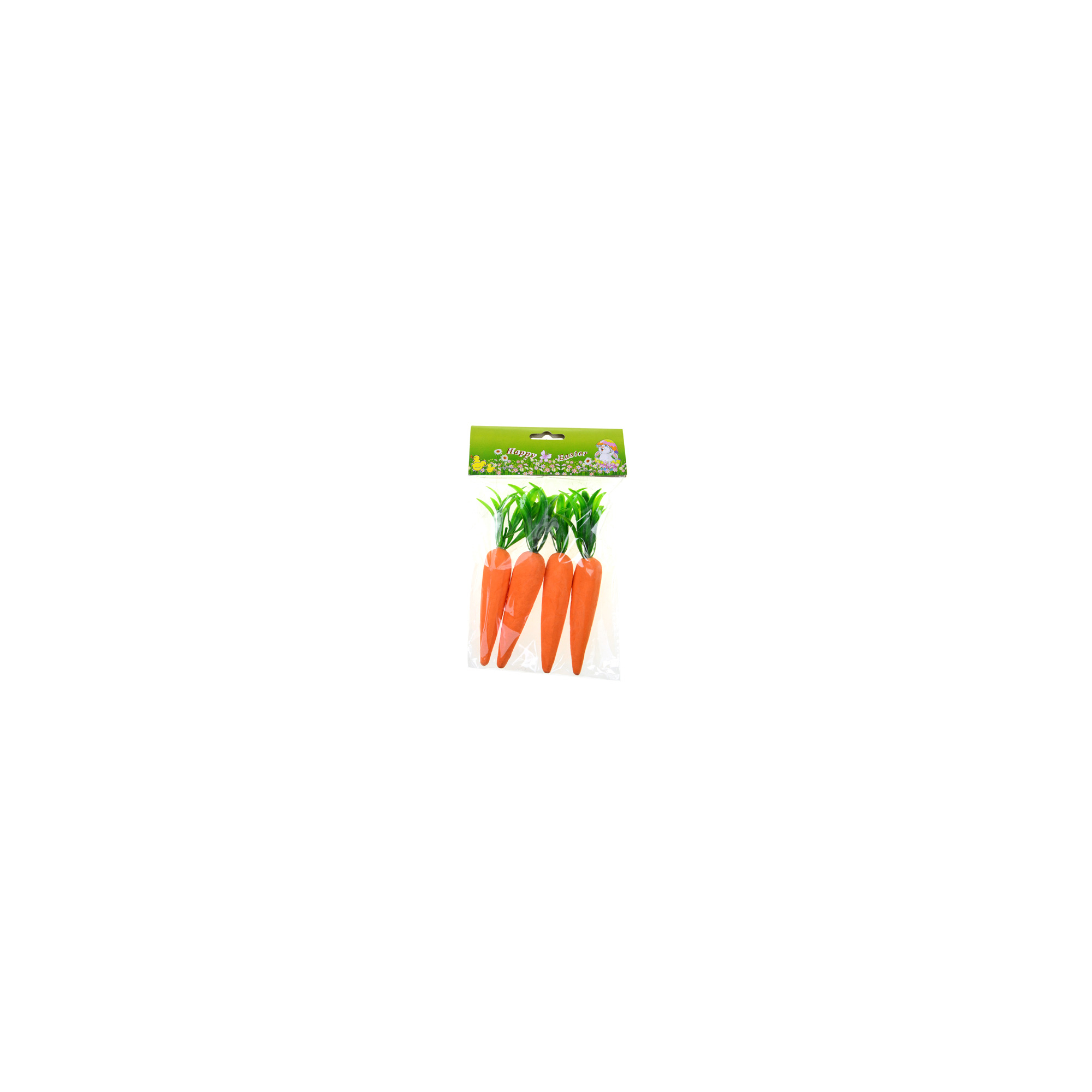Hungarocell répa 14cm s/4 narancs/zöld