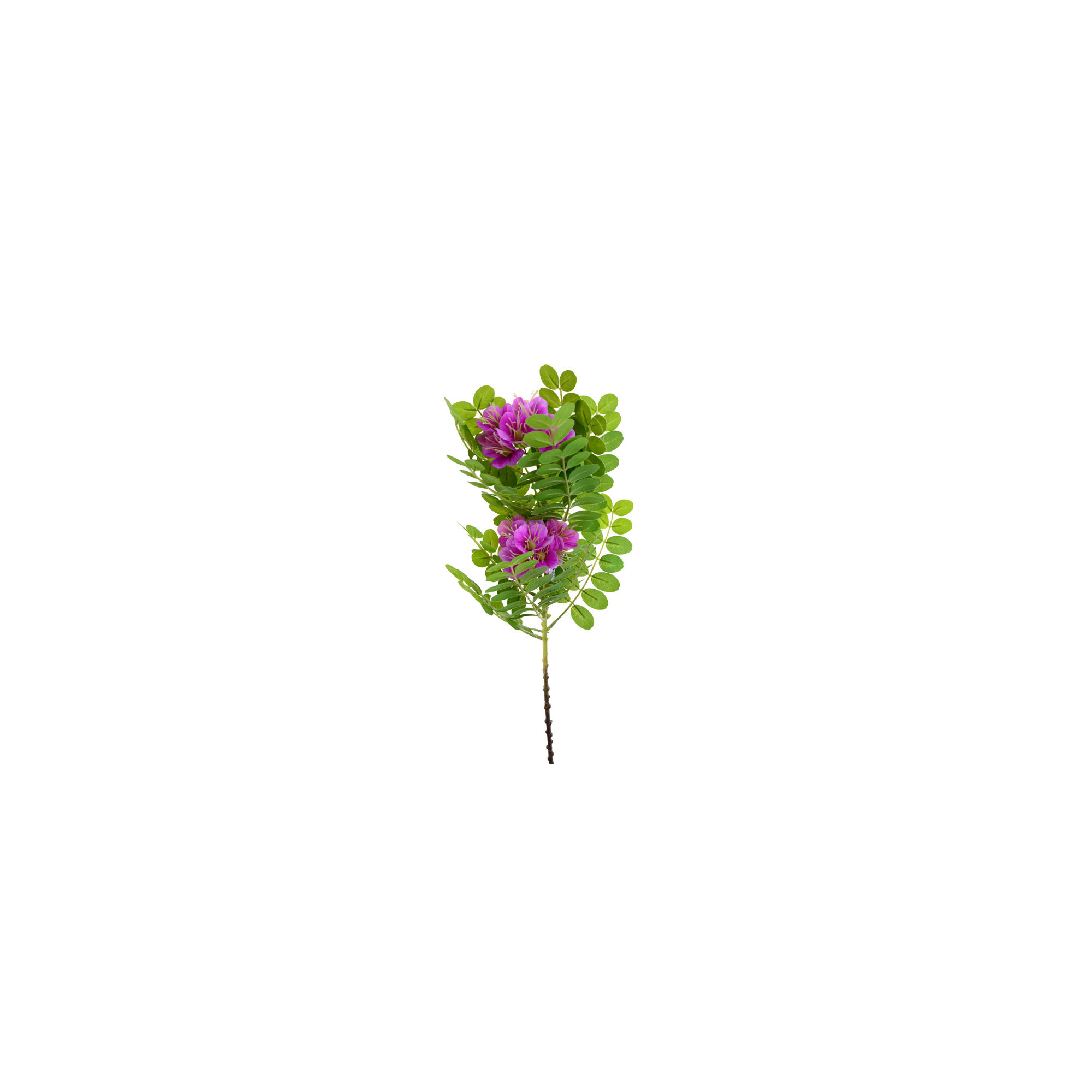 Selyemvirág akác ág 70CM 2virággal pink