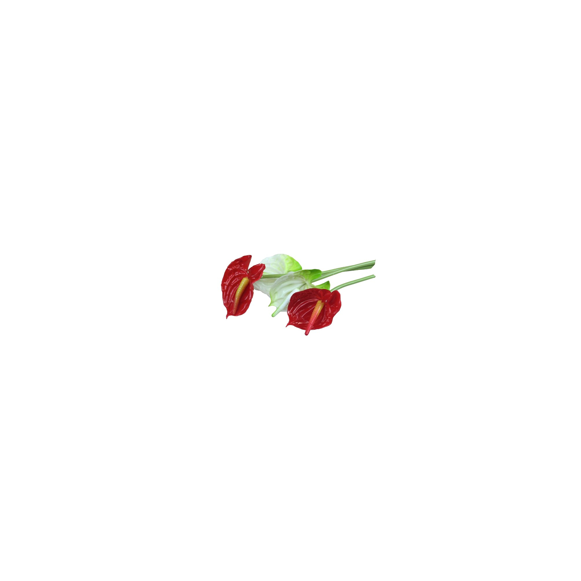 Selyemvirág anthurium 54cm több szín