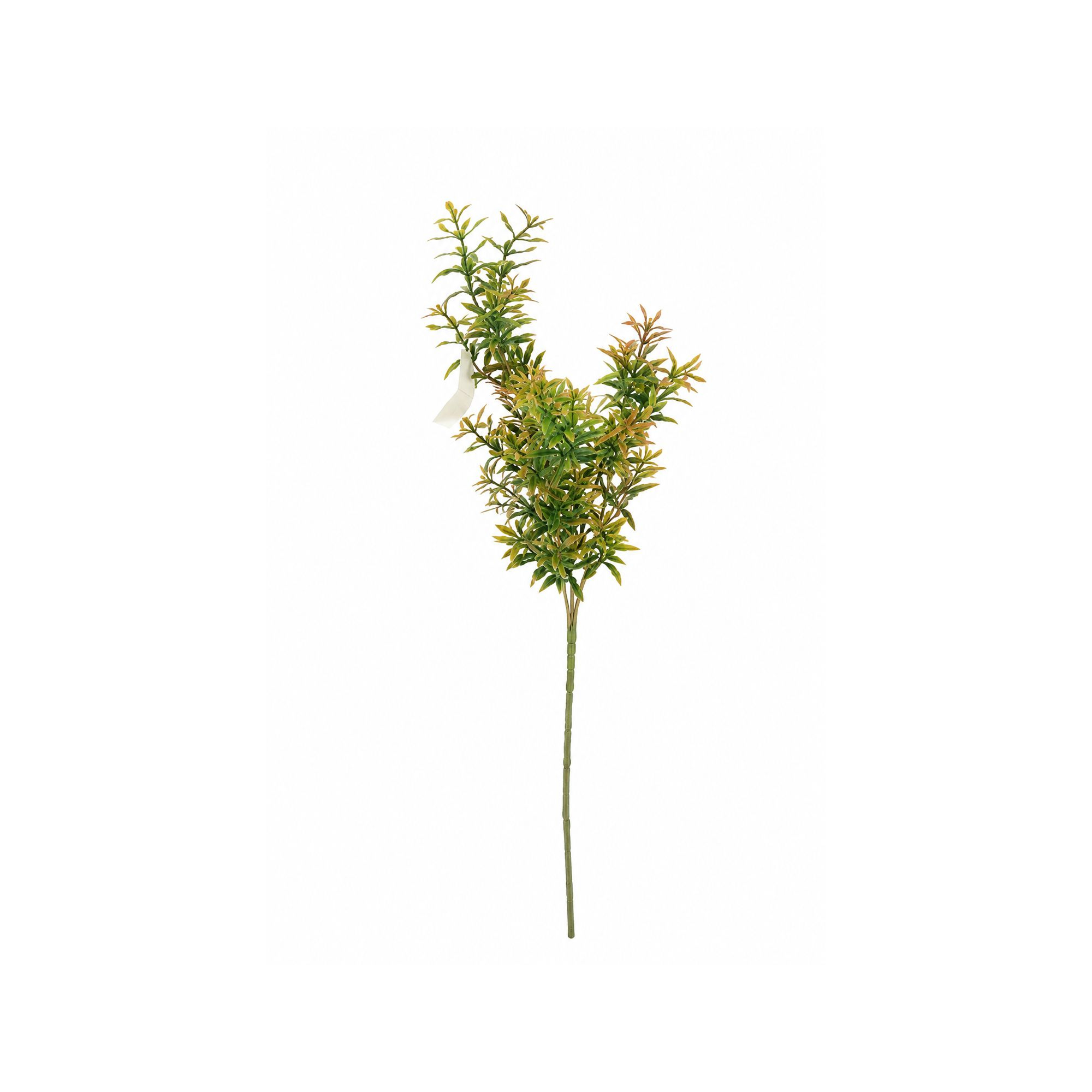Selyemvirág aszparágusz 66cm narancs/zöld